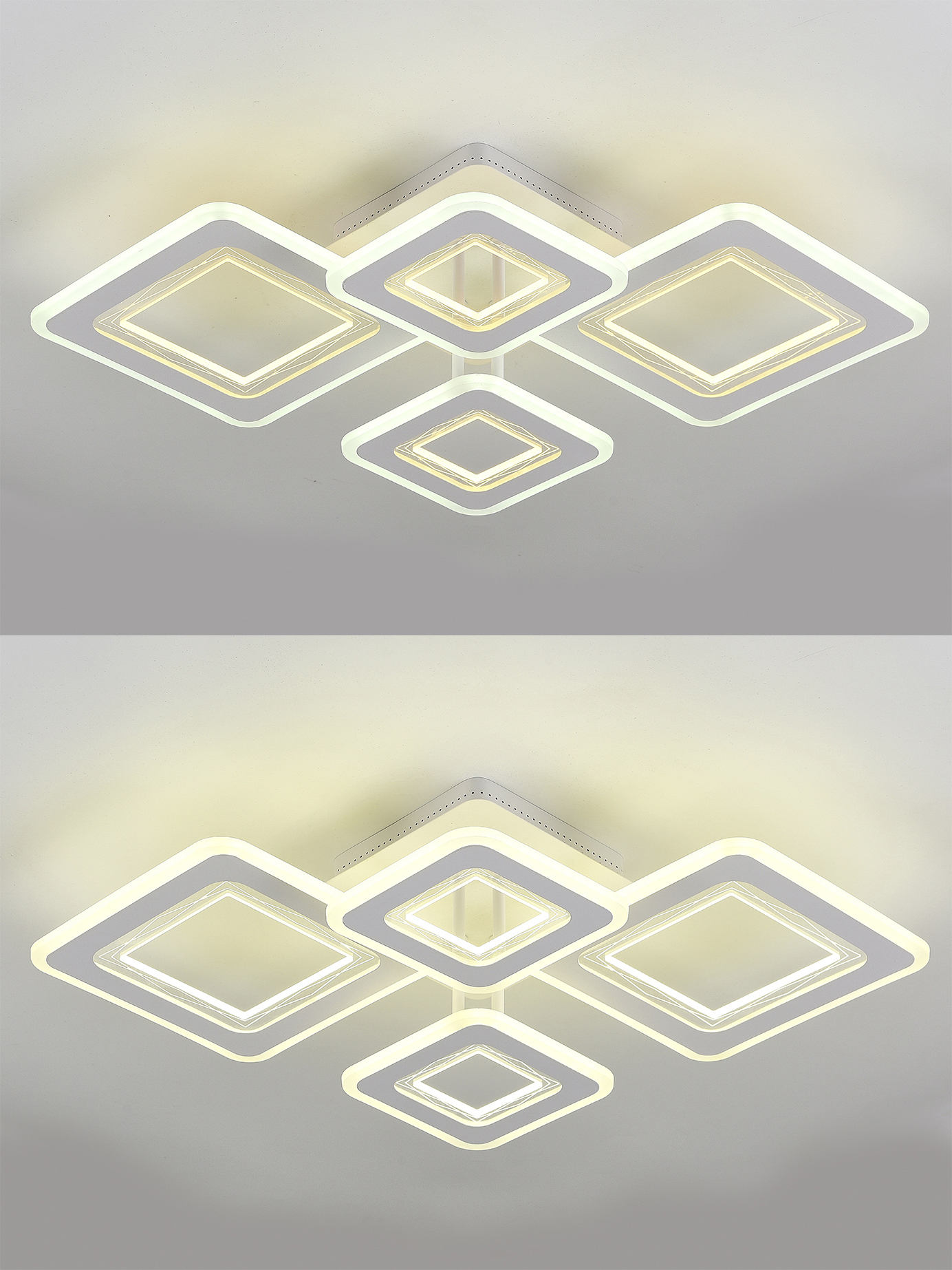 Изображение товара Люстра потолочная Natali Kovaltseva LED LAMPS 81195 220В 160Вт 20м2 белый