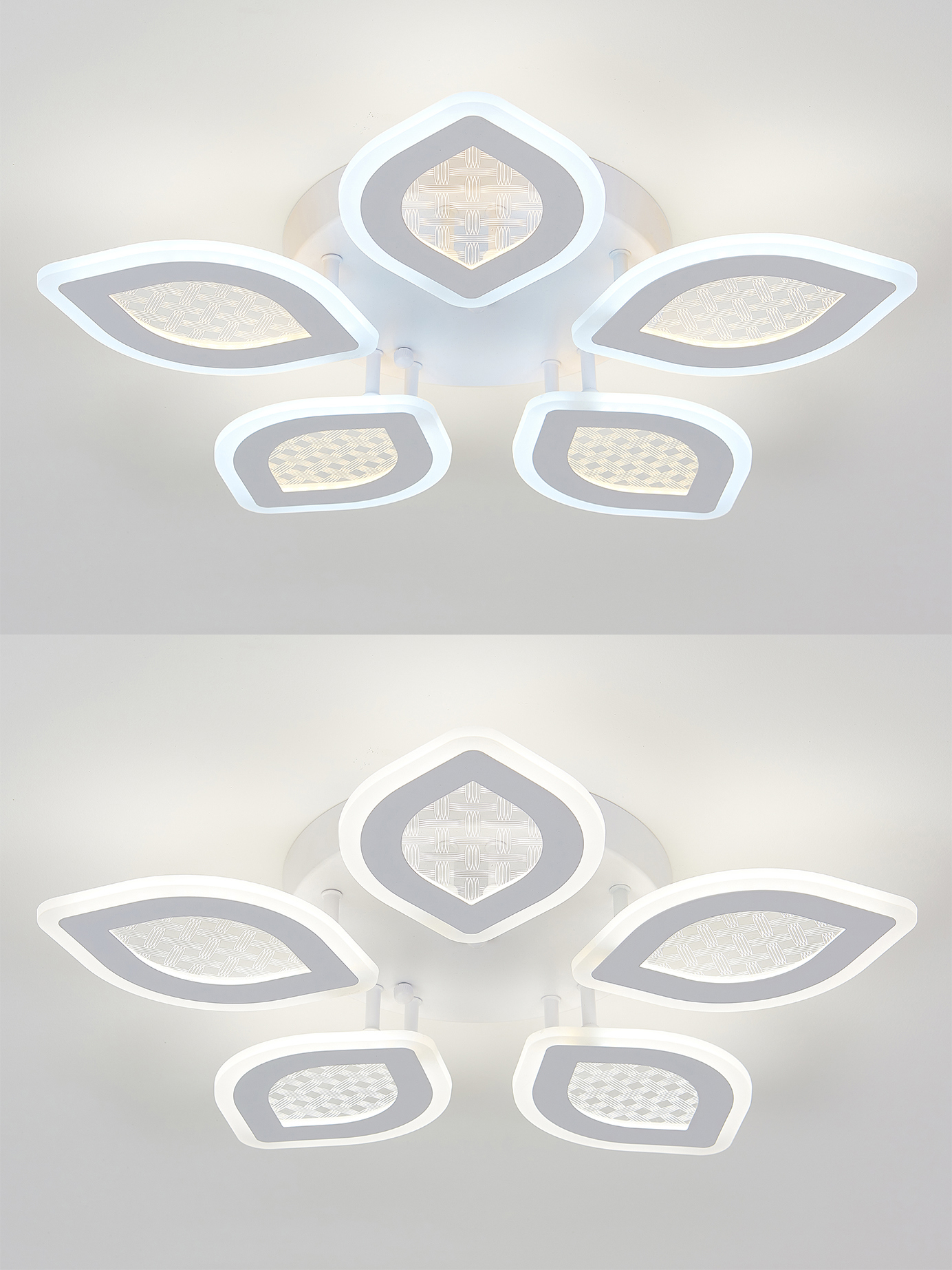 Изображение товара Люстра потолочная Natali Kovaltseva LED LAMPS 81167 220В 100Вт 16м2 белый