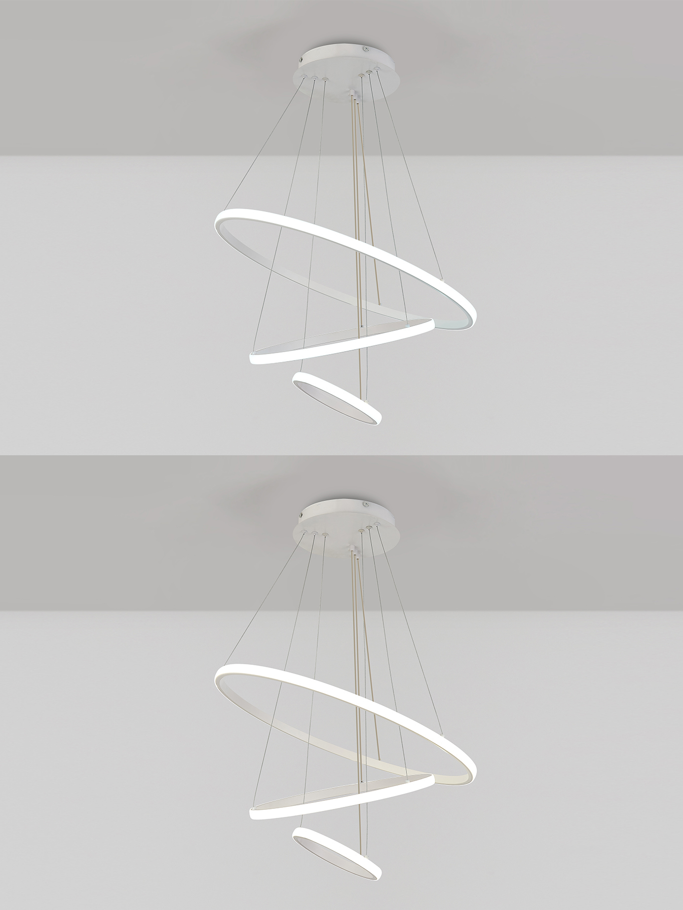 Изображение товара Подвесной светильник Natali Kovaltseva INNOVATION STYLE 83131 160Вт 23м2 Белый