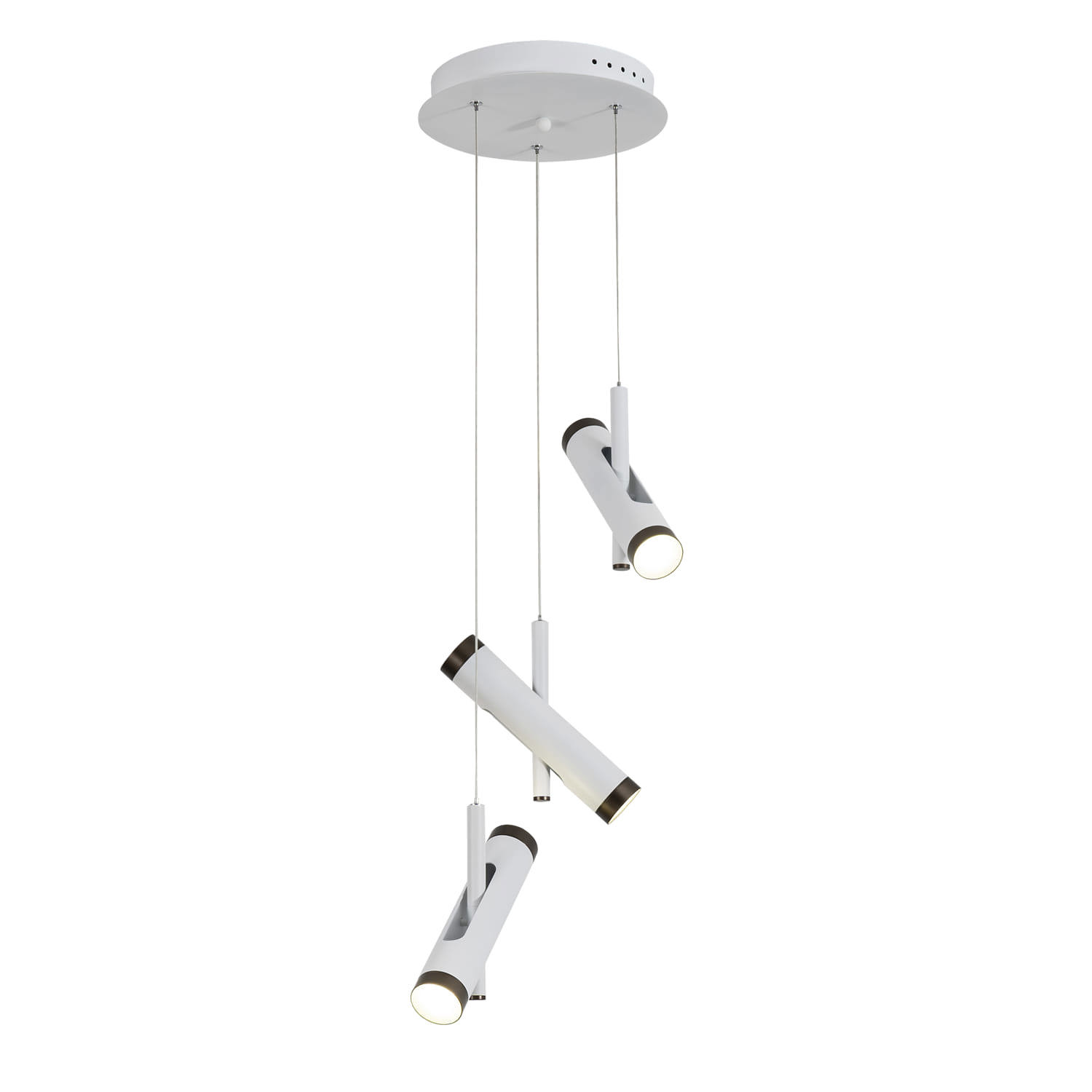 Изображение товара Подвесная люстра Favourite 1340-6P с LED освещением белый современный дизайн