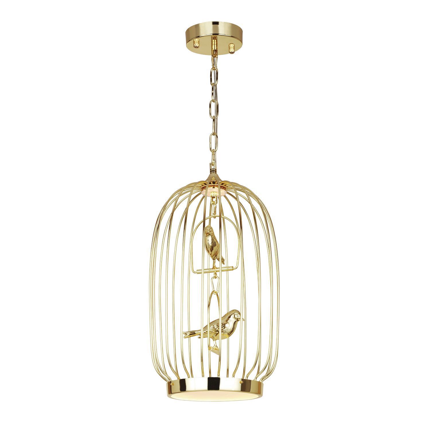 Изображение товара Люстра подвесная Favourite 1180-2P современный дизайн 4м2 золото 220В 12Вт