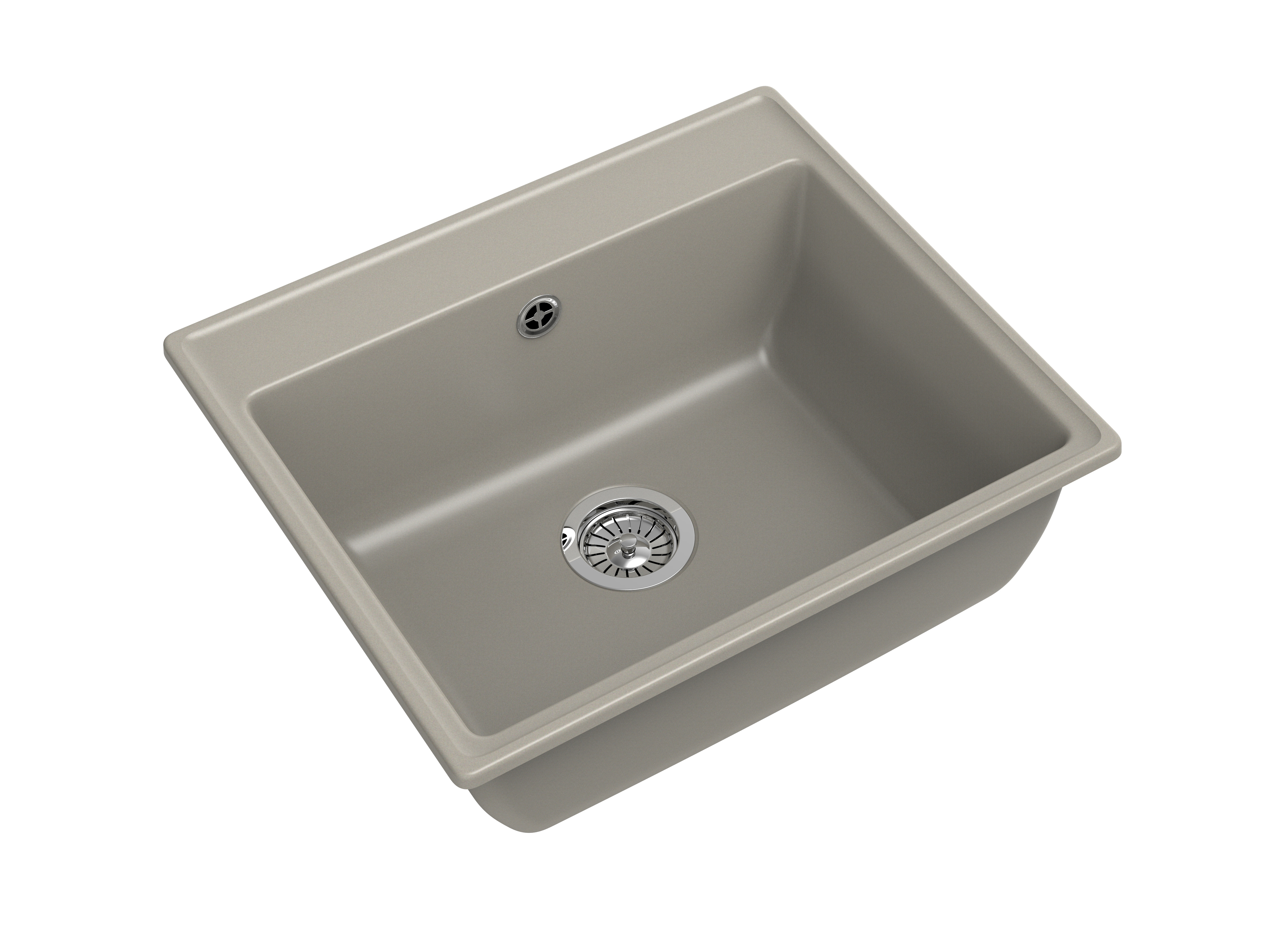 Изображение товара Кухонная мойка GranFest Vertex V-580 топаз искусственный мрамор