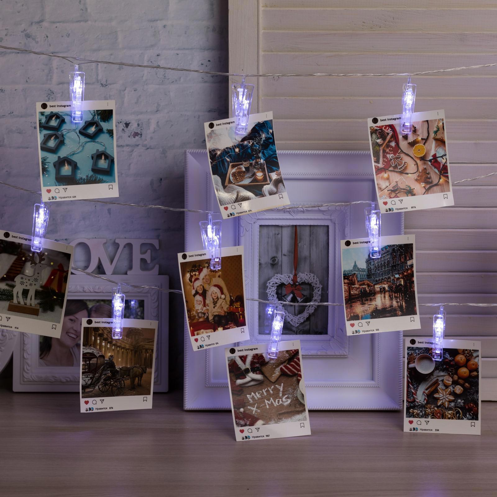 Изображение товара Электрогирлянда комнатная Luazon lighting 4.5 м 20 LED прозрачный IP20 женский дизайн