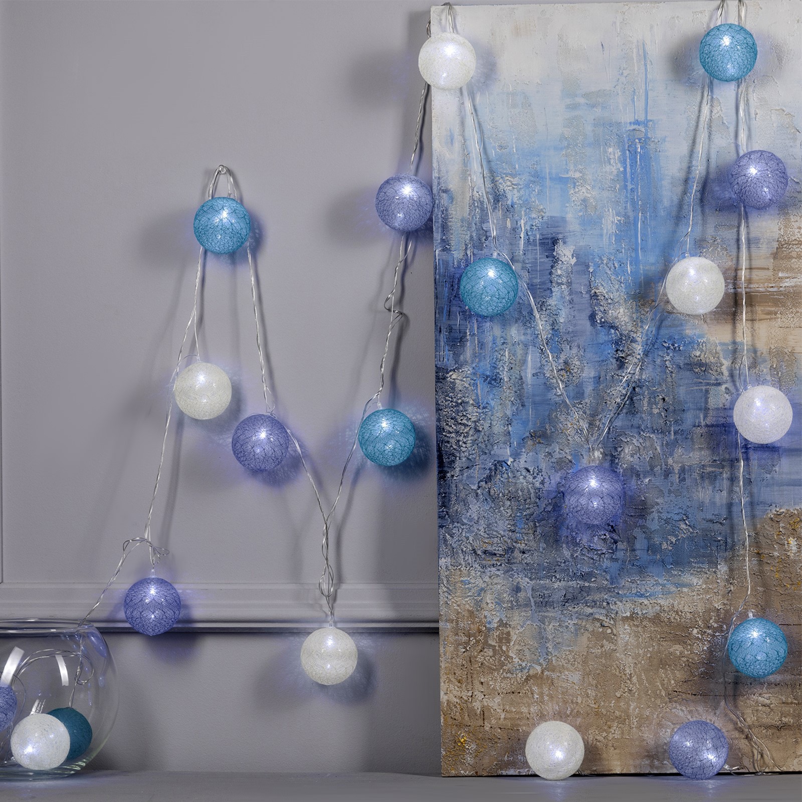 Изображение товара Электрогирлянда комнатная Luazon lighting 5985179 5м 20LED прозрачная для интерьера