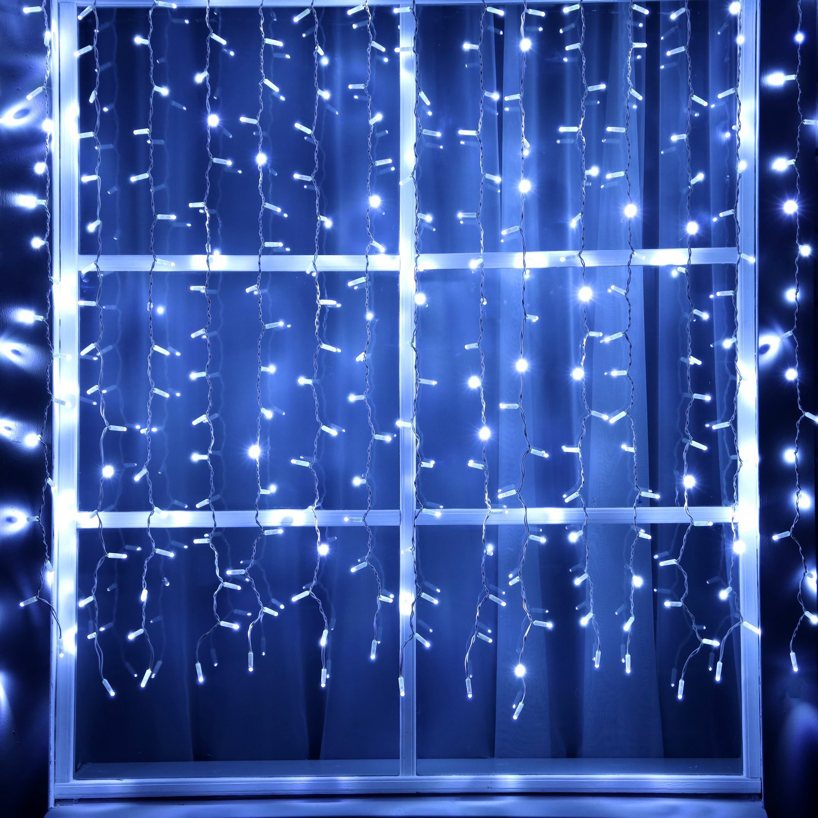 Изображение товара Электрогирлянда занавес Luazon lighting 2x2 м 360 LED белая