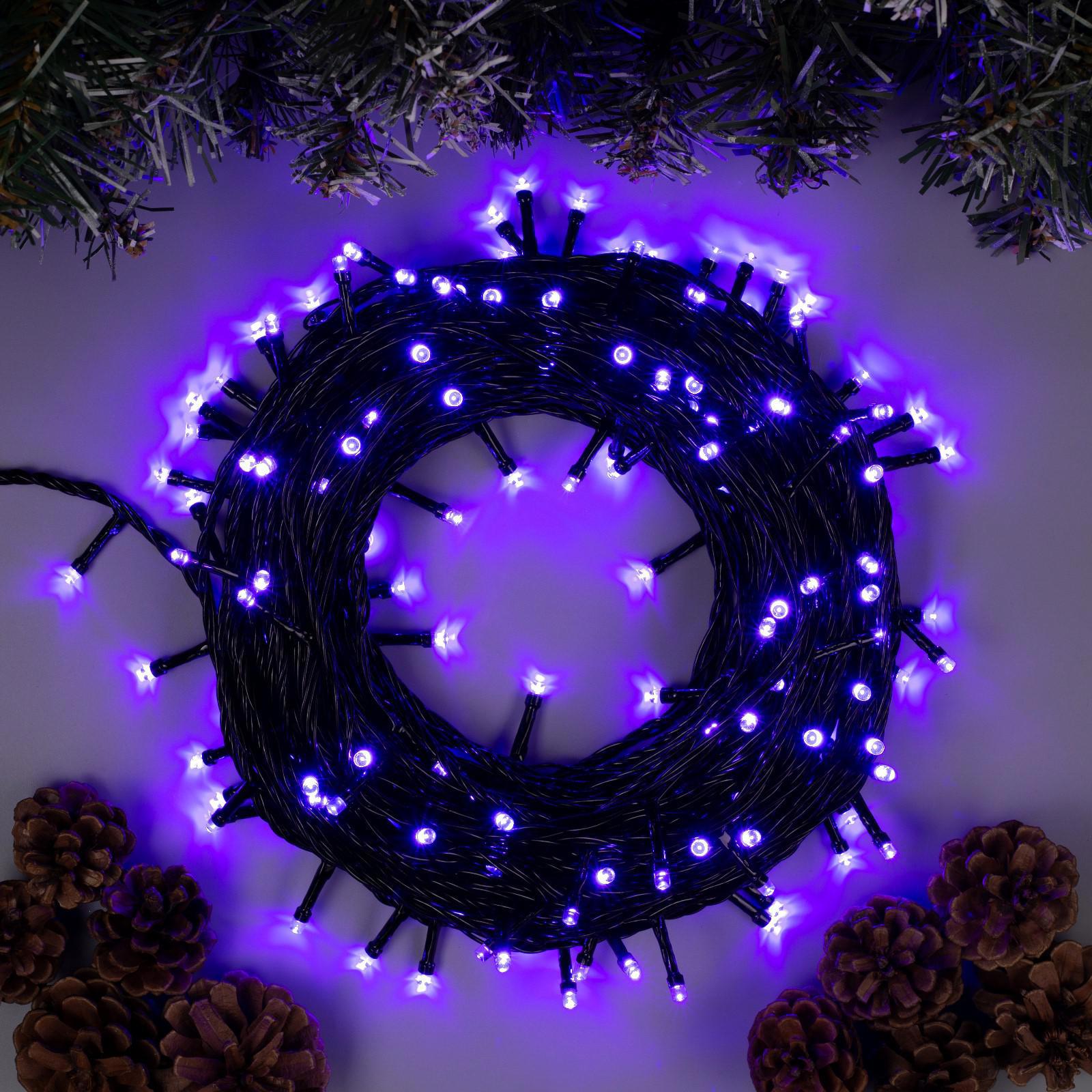 Изображение товара Электрогирлянда комнатная Luazon lighting 3556815 нить 20 м 200 ламп прозрачный 8 режимов работы