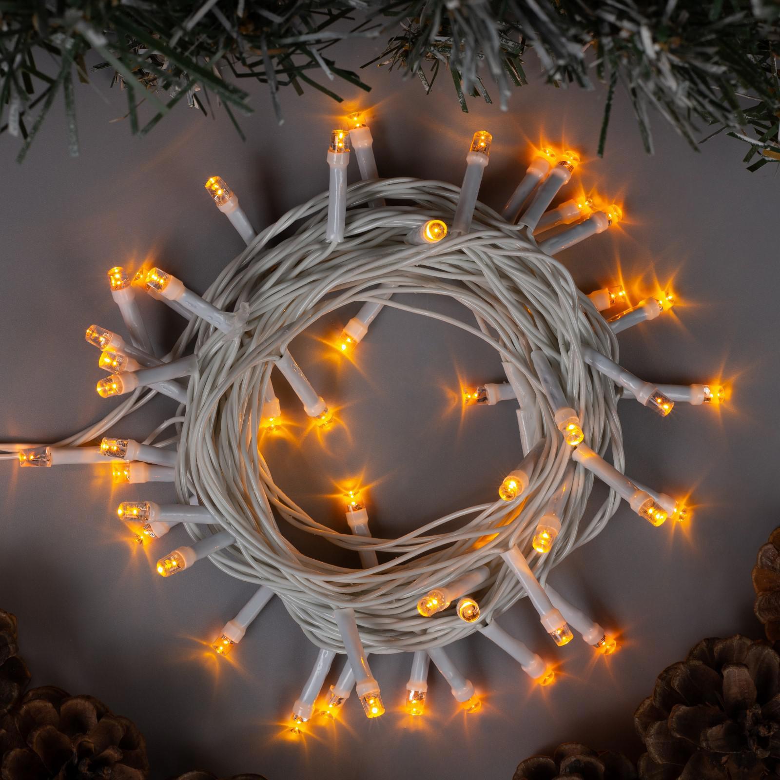 Изображение товара Электрогирлянда комнатная Luazon Lighting 5 м 50 LED 8 режимов IP20