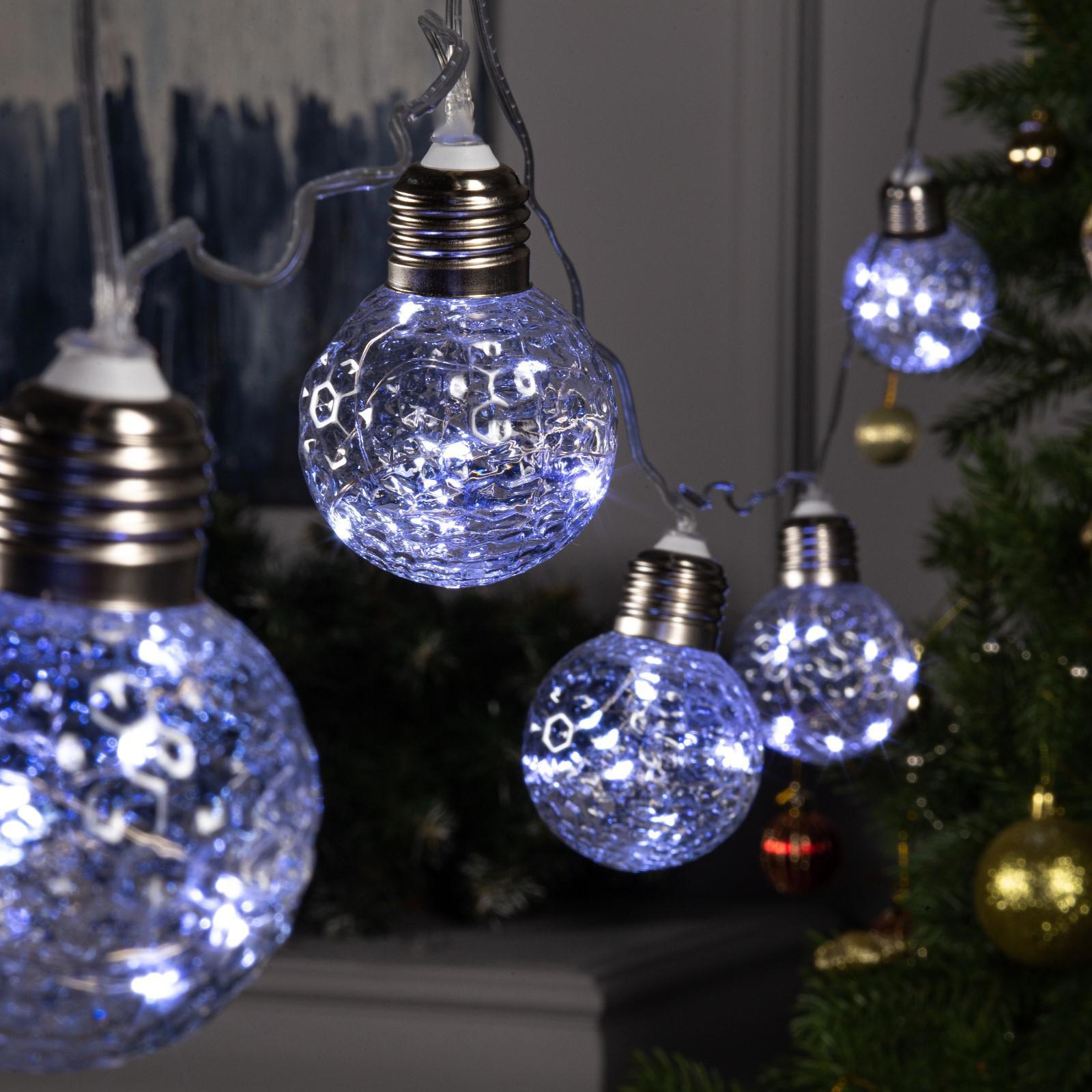 Изображение товара Электрогирлянда комнатная Luazon lighting 6929865 нить 3 м 80 ламп прозрачный 1 режим работы