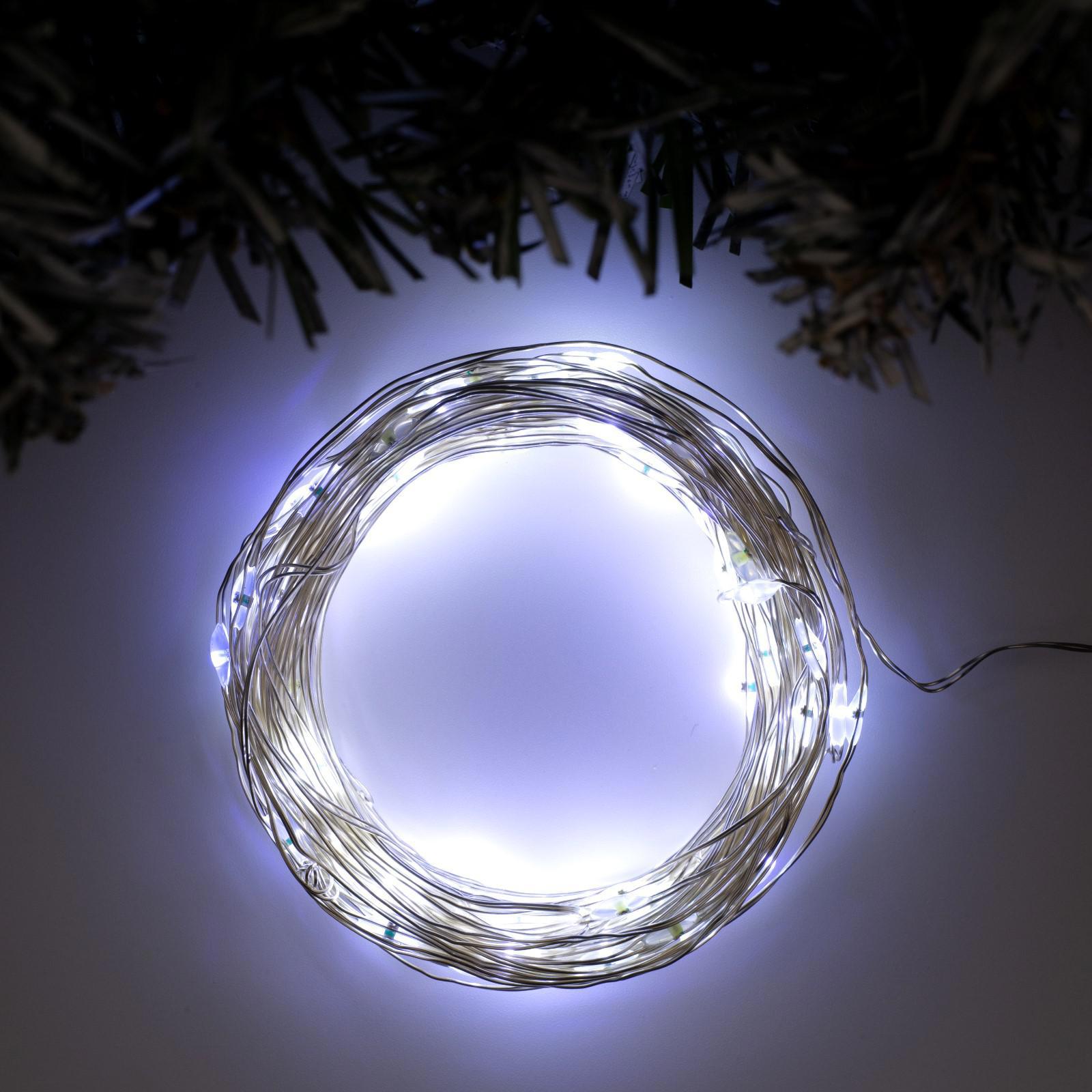 Изображение товара Электрогирлянда комнатная Luazon lighting 5198361 нить 10 м 100 ламп прозрачный 1 режим работы