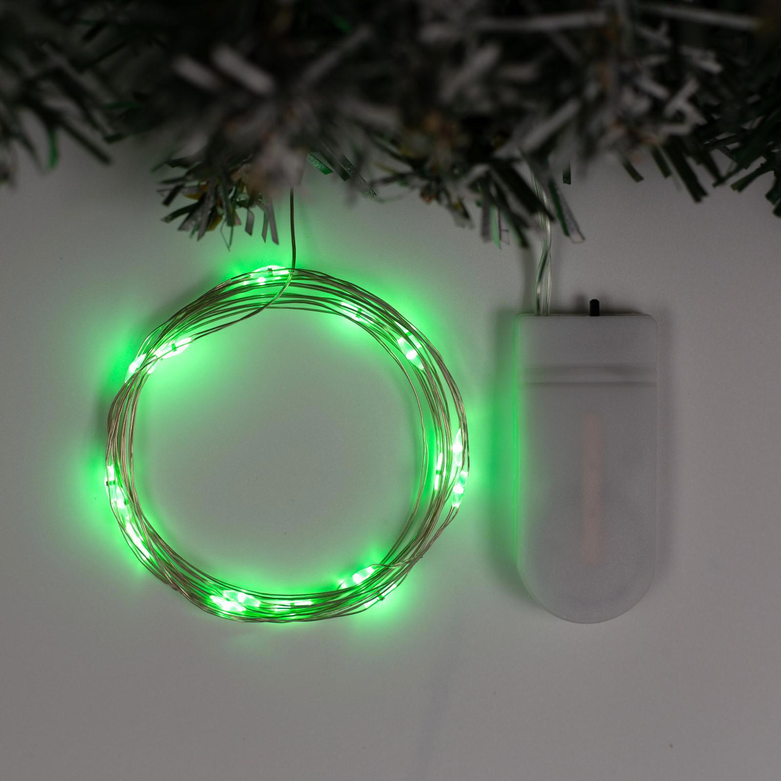 Изображение товара Электрогирлянда комнатная Luazon lighting 5198302 нить 2 м 20 ламп прозрачный 1 режим работы