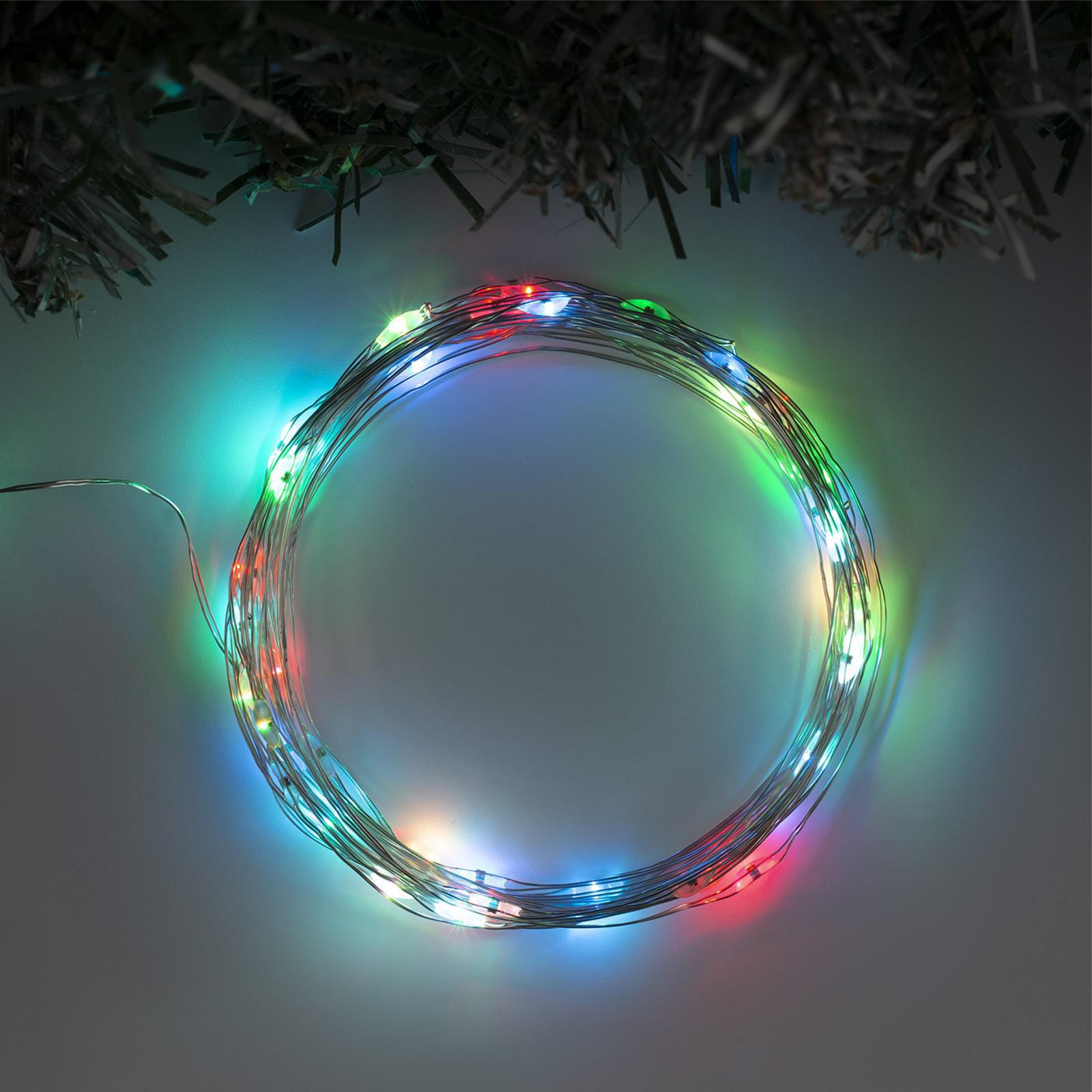 Изображение товара Электрогирлянда комнатная Luazon lighting 5198312 роса 5 м 50 ламп прозрачный 1 режим работы