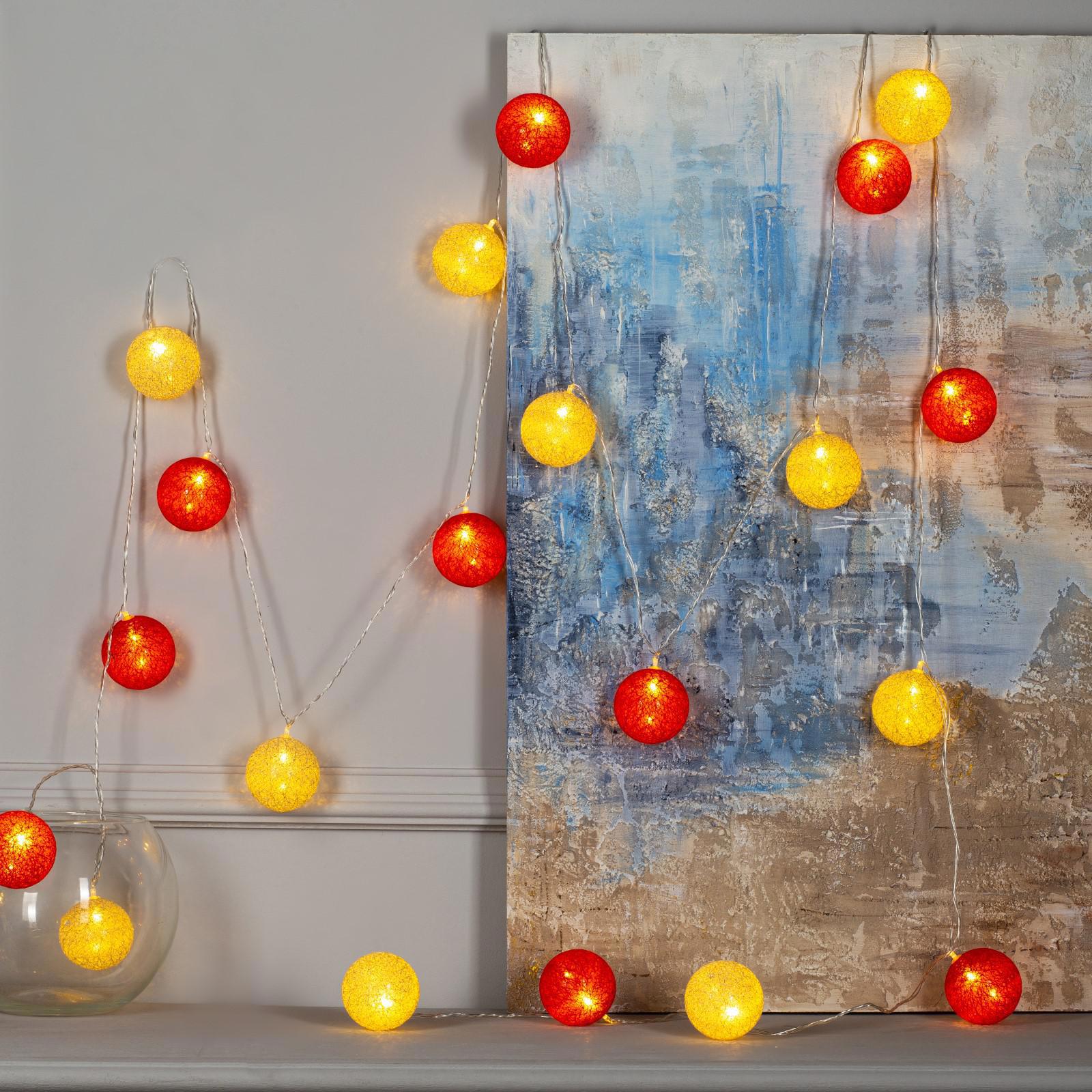 Изображение товара Электрогирлянда комнатная Luazon lighting 5 м 20 LED прозрачная