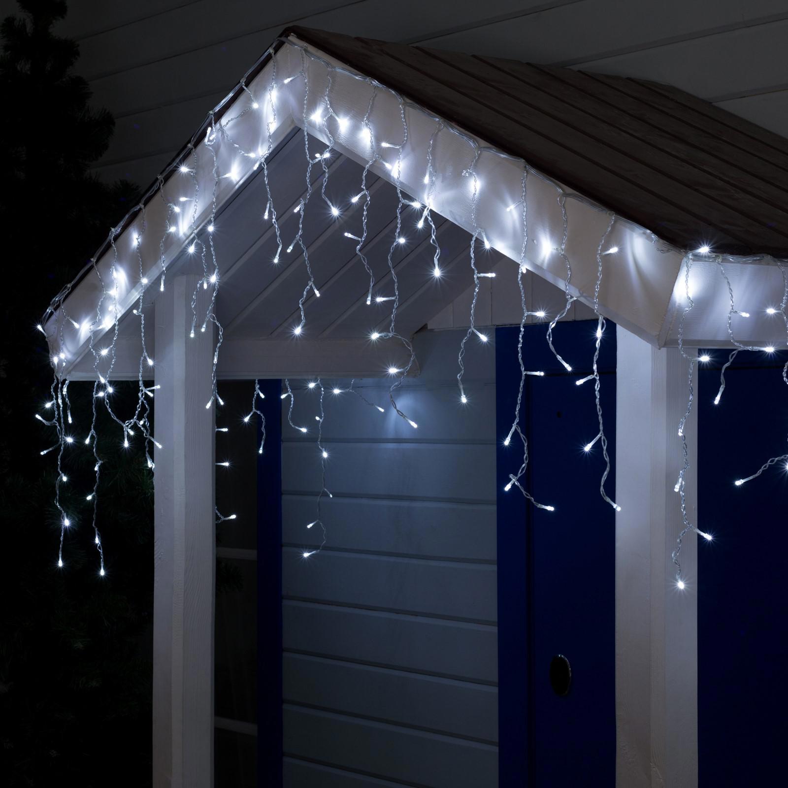 Изображение товара Электрогирлянда бахрома Luazon lighting 3 м 160 LED IP44 для улицы и внутри