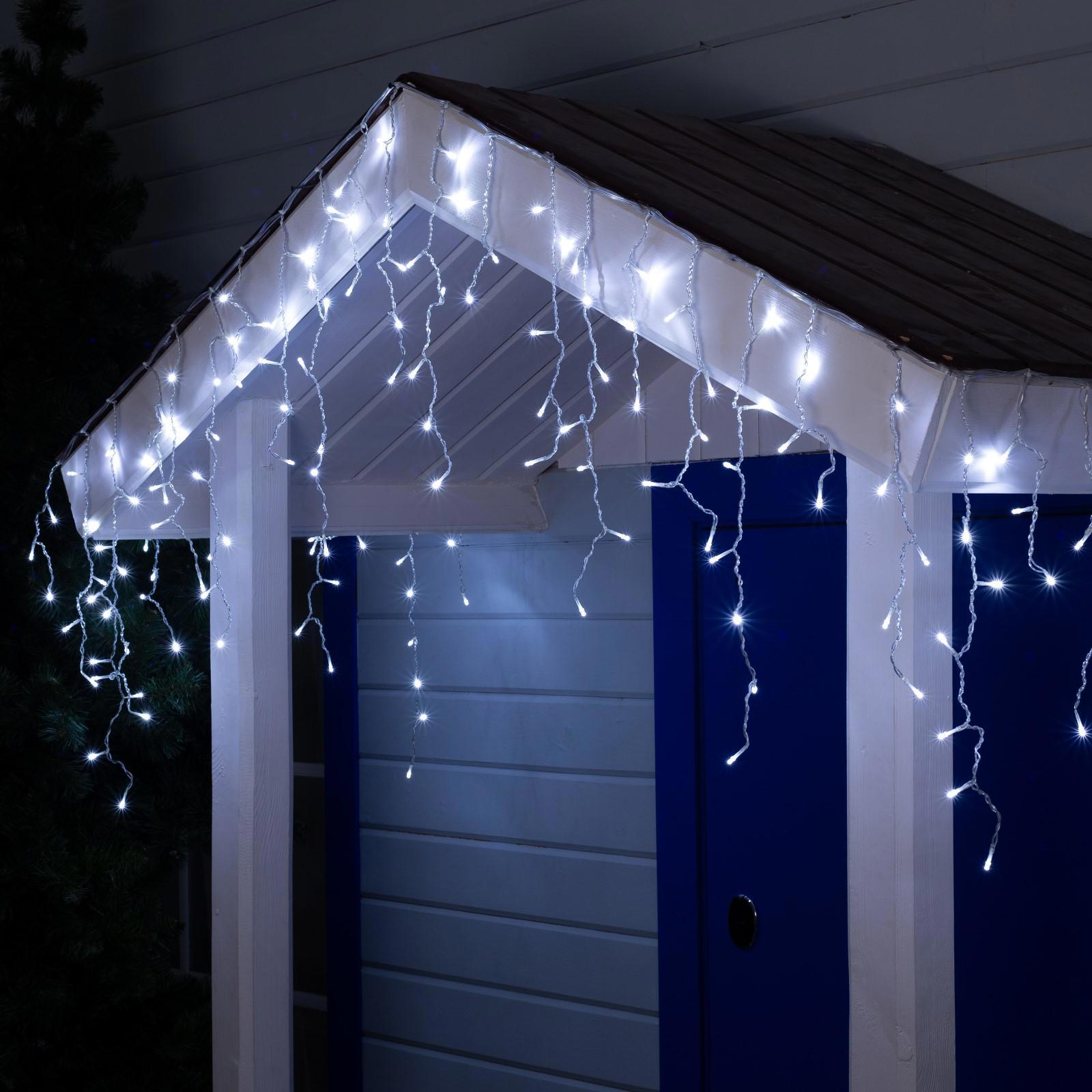 Изображение товара Электрогирлянда бахрома Luazon lighting 3 м 160 LED IP44 для улицы и интерьера