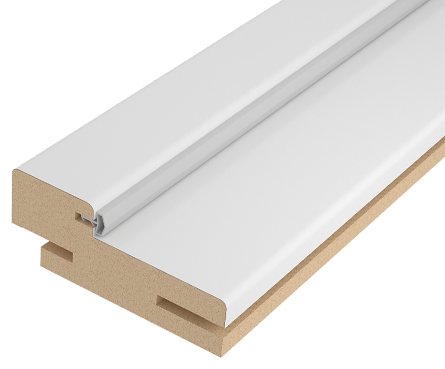 Дверная коробка телескопическая Австралия/Британия/Лацио 1/Лацио 2 2060x71x28 мм эмаль цвет белый (комплект 2.5 шт.)