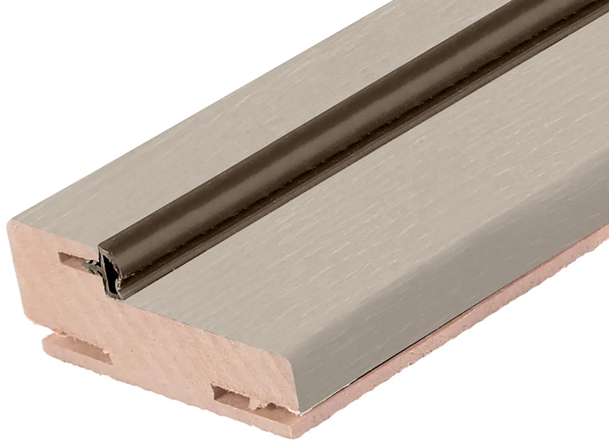 Дверная коробка телескопическая Марио Риоли Трилло 2100x70x28 мм Hardflex ламинация цвет ясень (комплект 2.5 шт.)