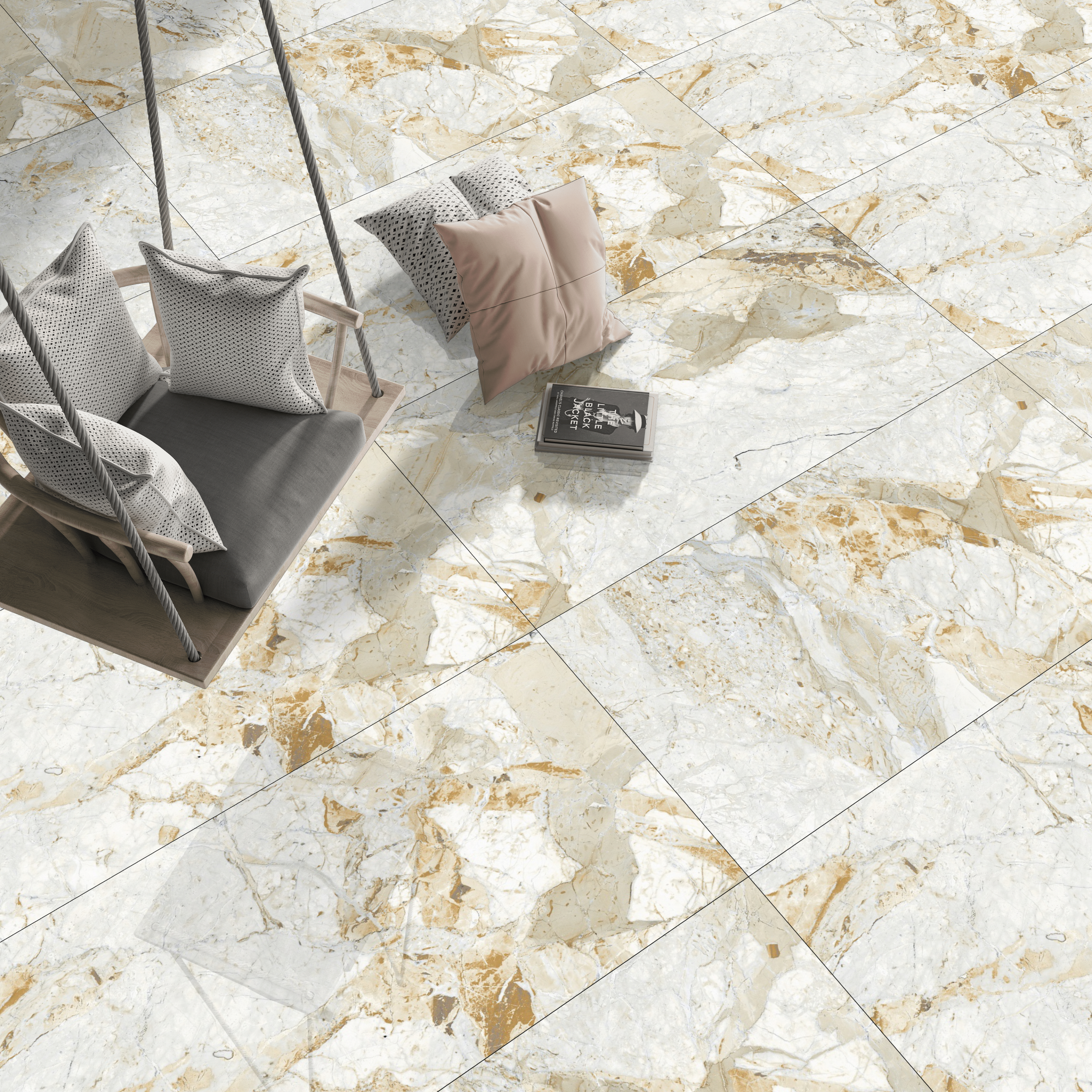 Изображение товара Керамогранит Kerasol Breccia 60x120 см полированный для внутренних и наружных работ