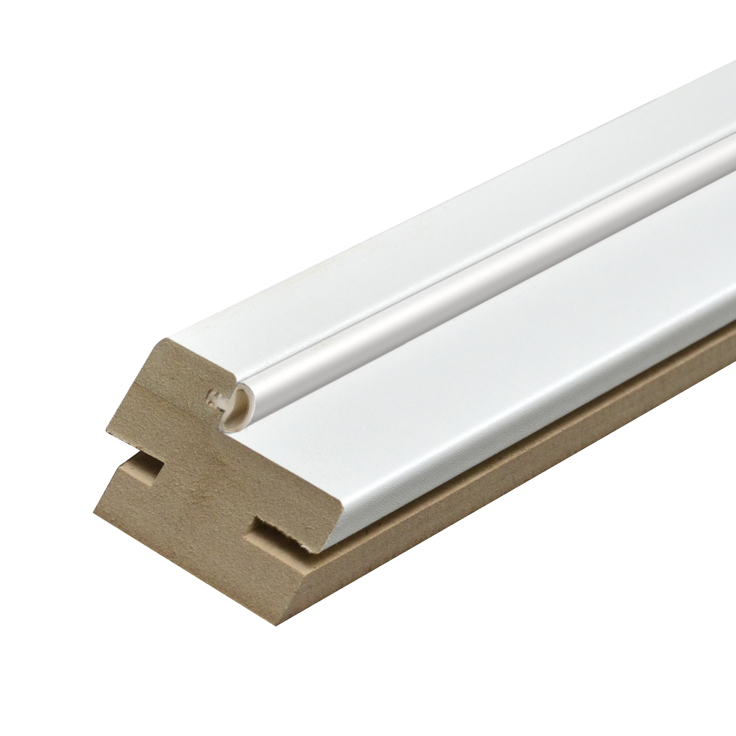 Дверная коробка телескопическая Artens Флай/Уна 2090x70x32 мм Hardflex ламинация цвет белый (комплект 2.5 шт.)