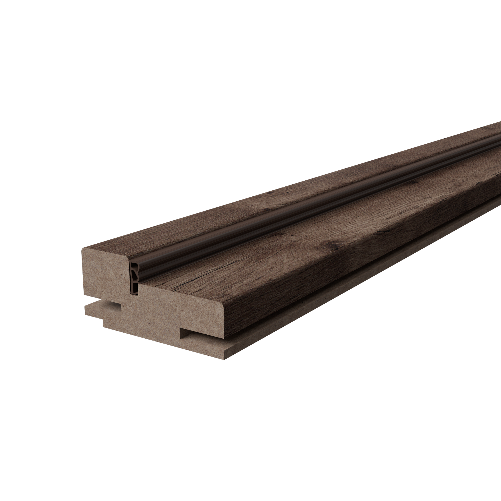 Дверная коробка телескопическая Artens Магнолия 2100x70x32 мм ПВХ ламинация цвет акация (комплект 2.5 шт.)