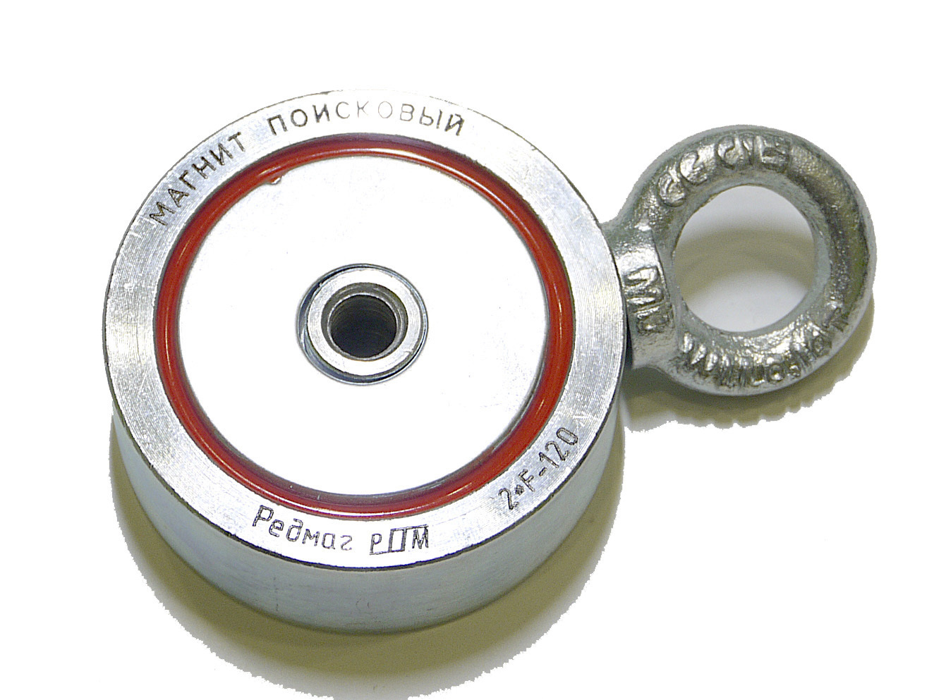 Изображение товара Магнит поисковый двусторонний Редмаг F120x2 для поиска металлов