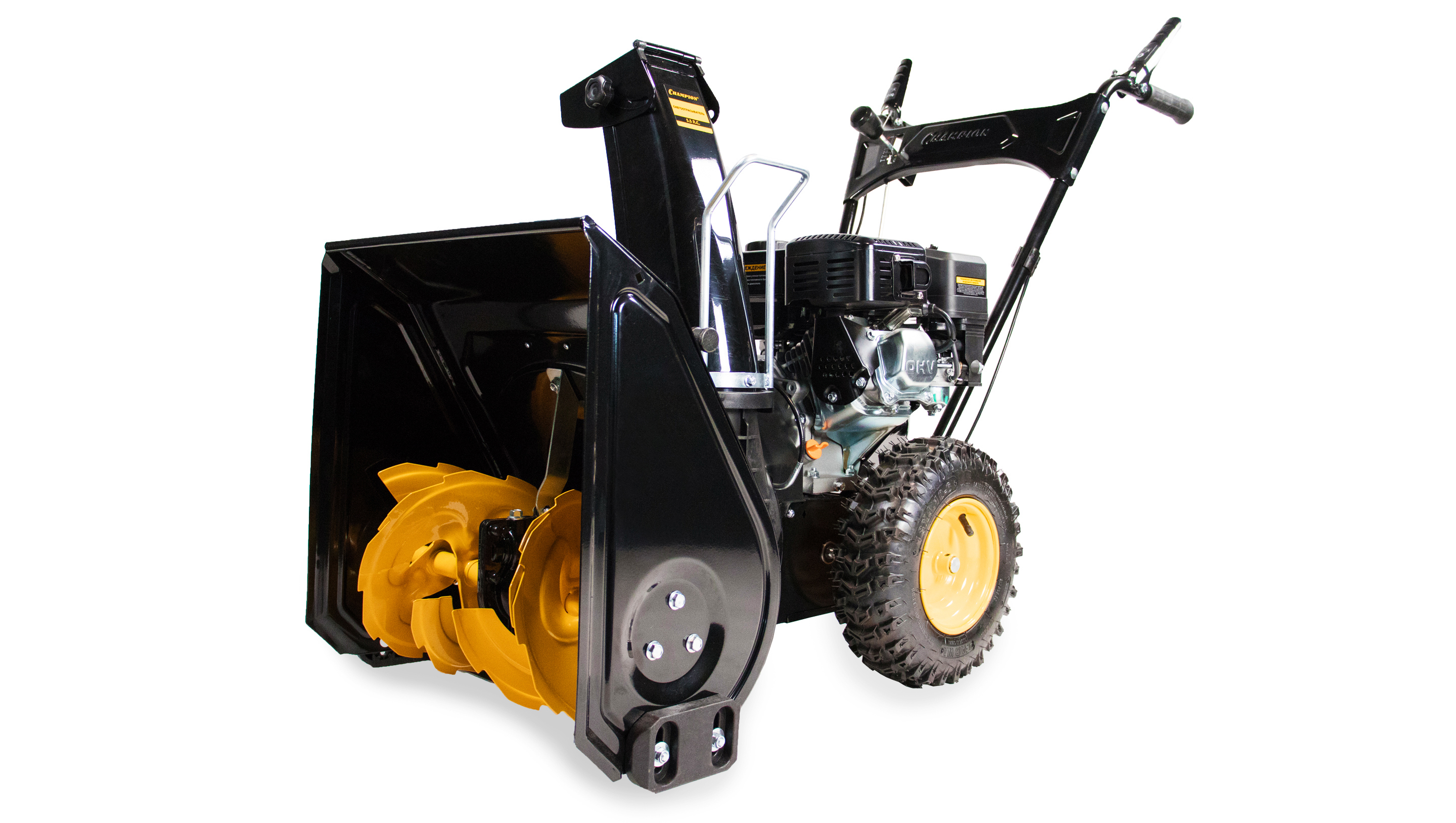 Изображение товара Снегоуборщик бензиновый Champion ST553 с моторным маслом