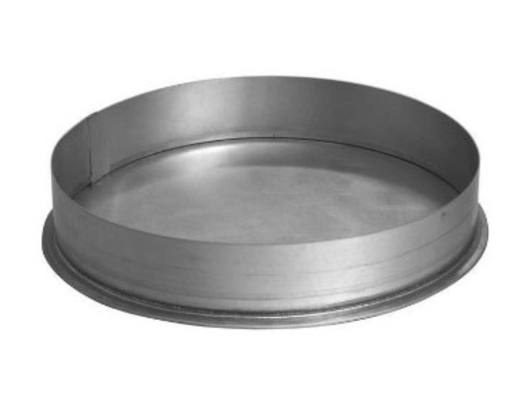 Изображение товара Заглушка для круглых воздуховодов Шамрай D200 мм нержавеющая сталь