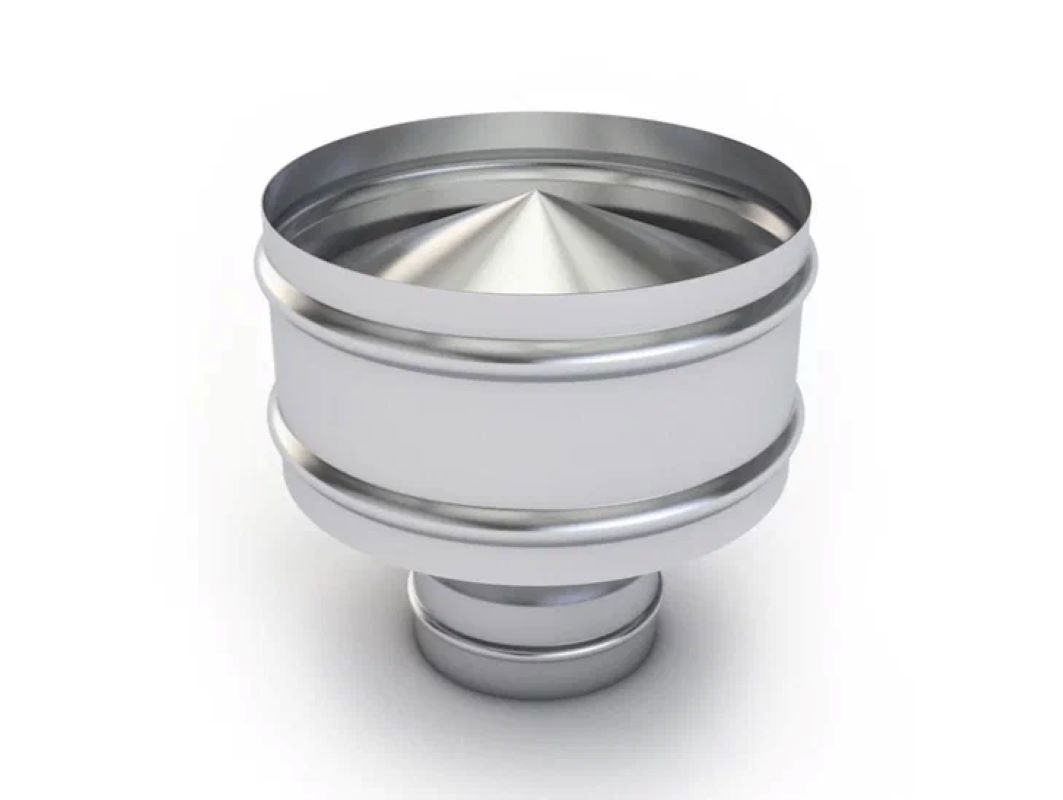 Изображение товара Дефлектор ЦАГИ ШАМРАЙ D80 нержавеющая сталь AISI 304 80 мм