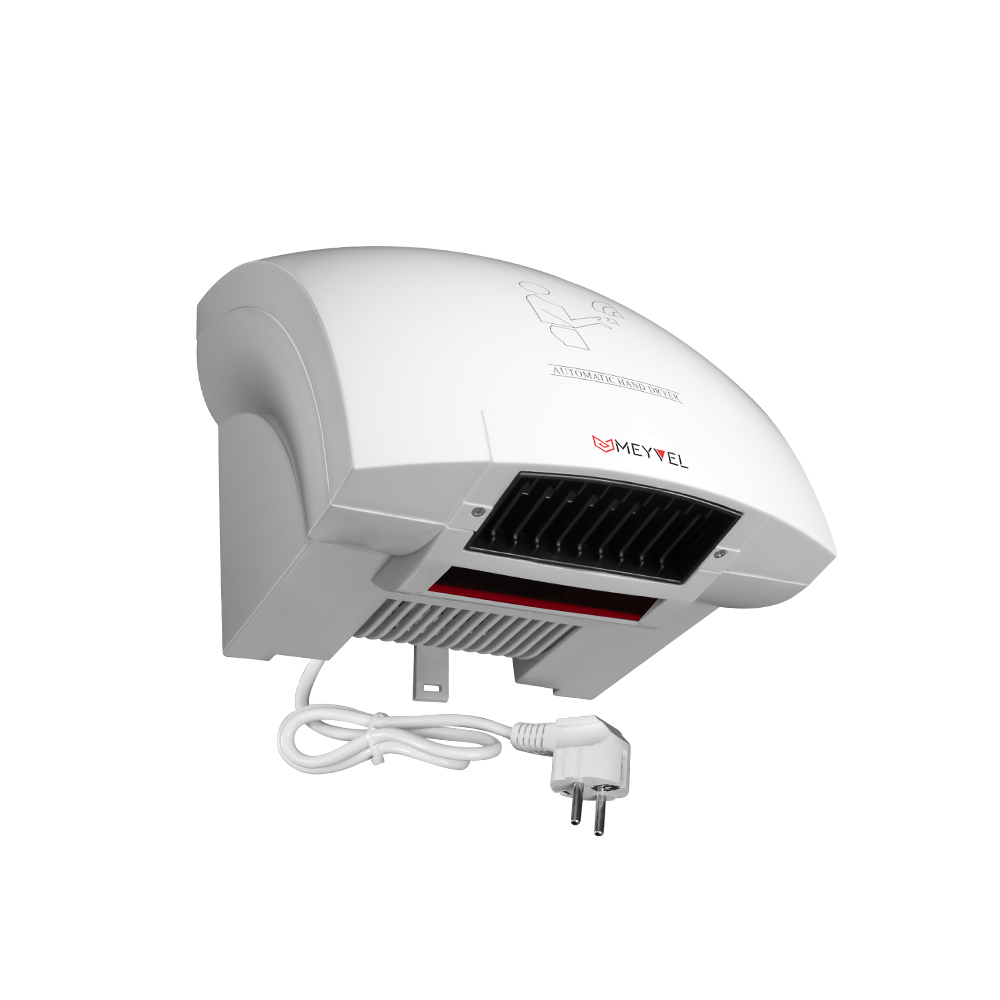 Изображение товара Meyvel MH1-1800P1 – сушилка для рук 1800 Вт белая