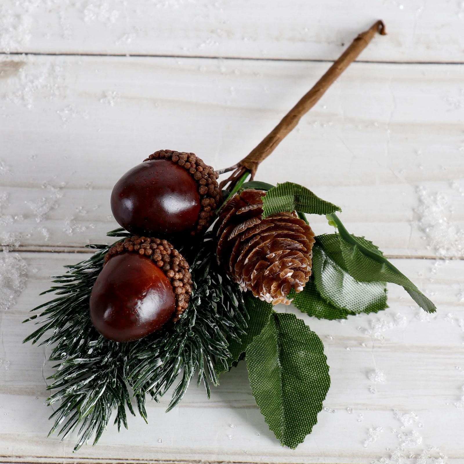 Изображение товара Декоративный предмет Зимнее волшебство 4306252 ФБО ø 15 см с декором