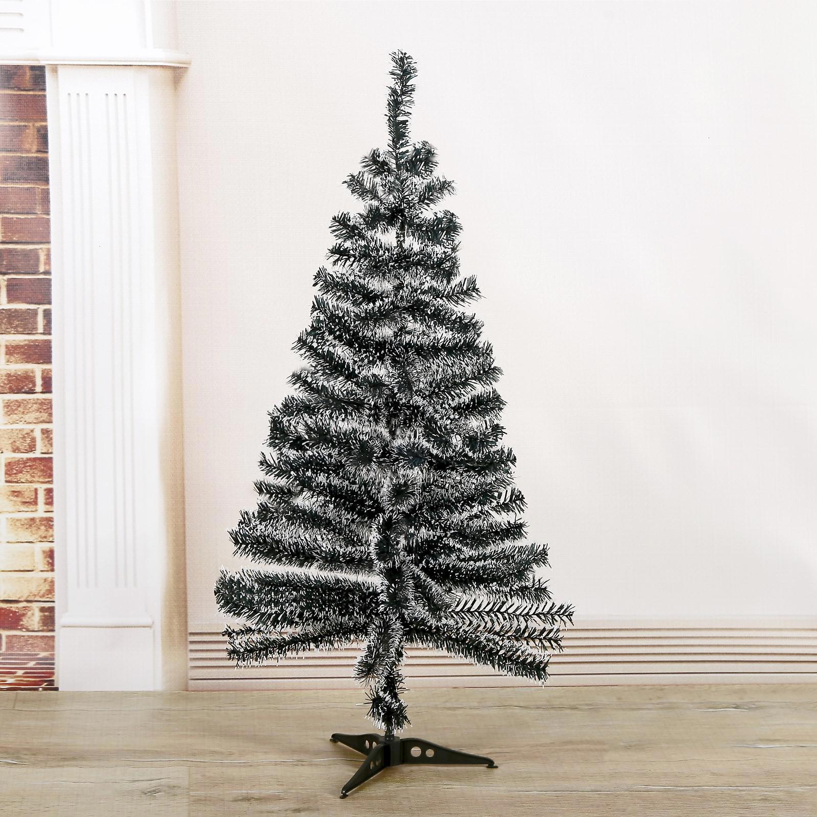 Изображение товара Искусственная елка Зимнее волшебство Радуга белая 90 см заснеженная