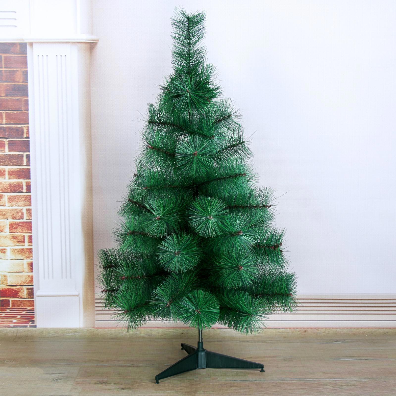 Изображение товара Новогодняя искусственная ель Зимнее волшебство 90 см с 57 ветками, долговечная и безопасная