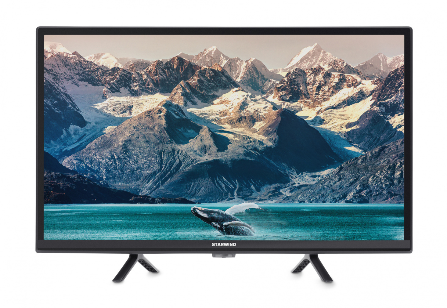 Изображение товара Телевизор Starwind SWLED24BG2 Slim Design 24" с Smart TV и DVB-C черный