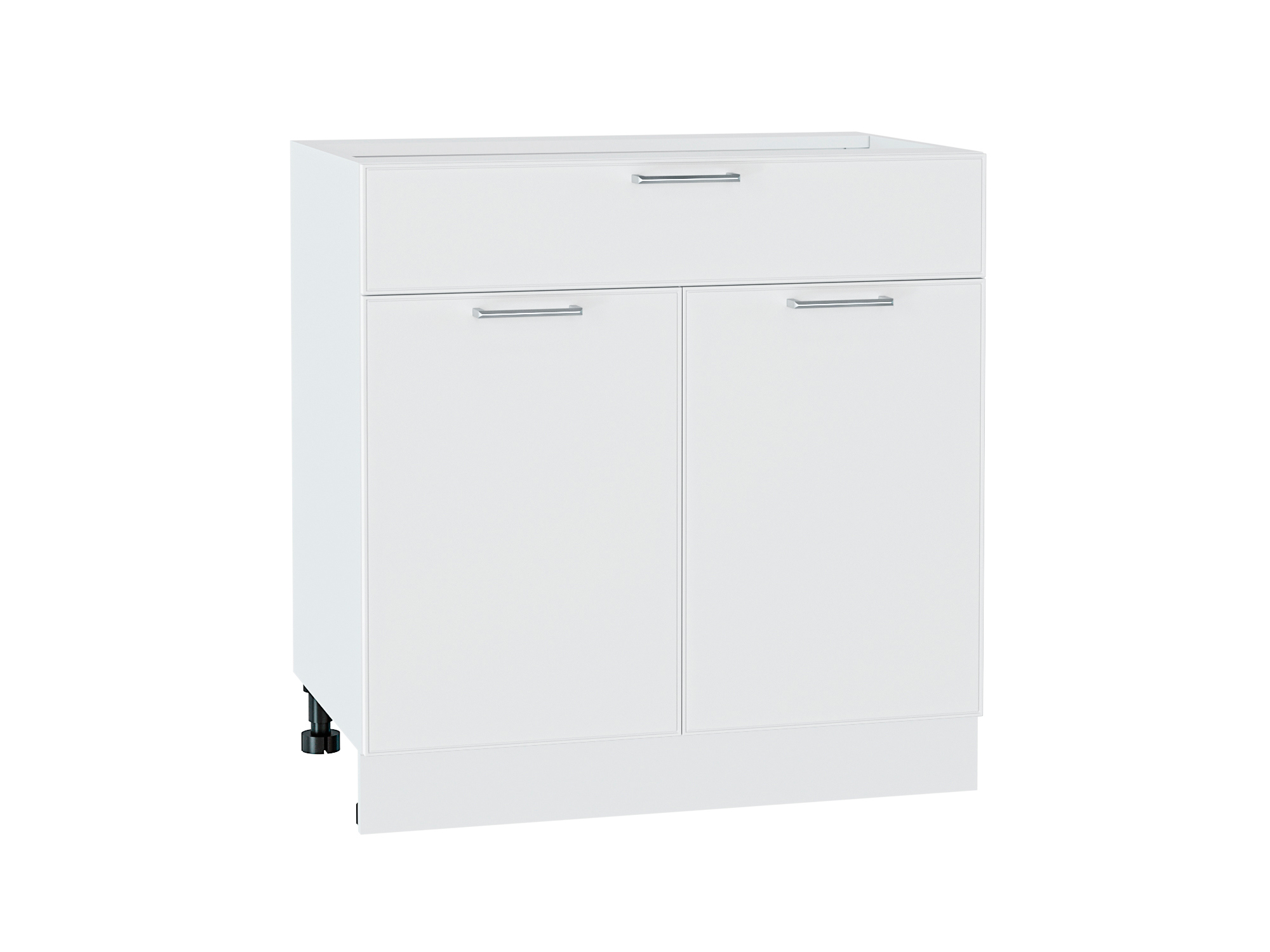 Изображение товара Напольный шкаф мемфис с двумя дверями и ящиком фирмы сурская мебель 80x81.6x47.8 см