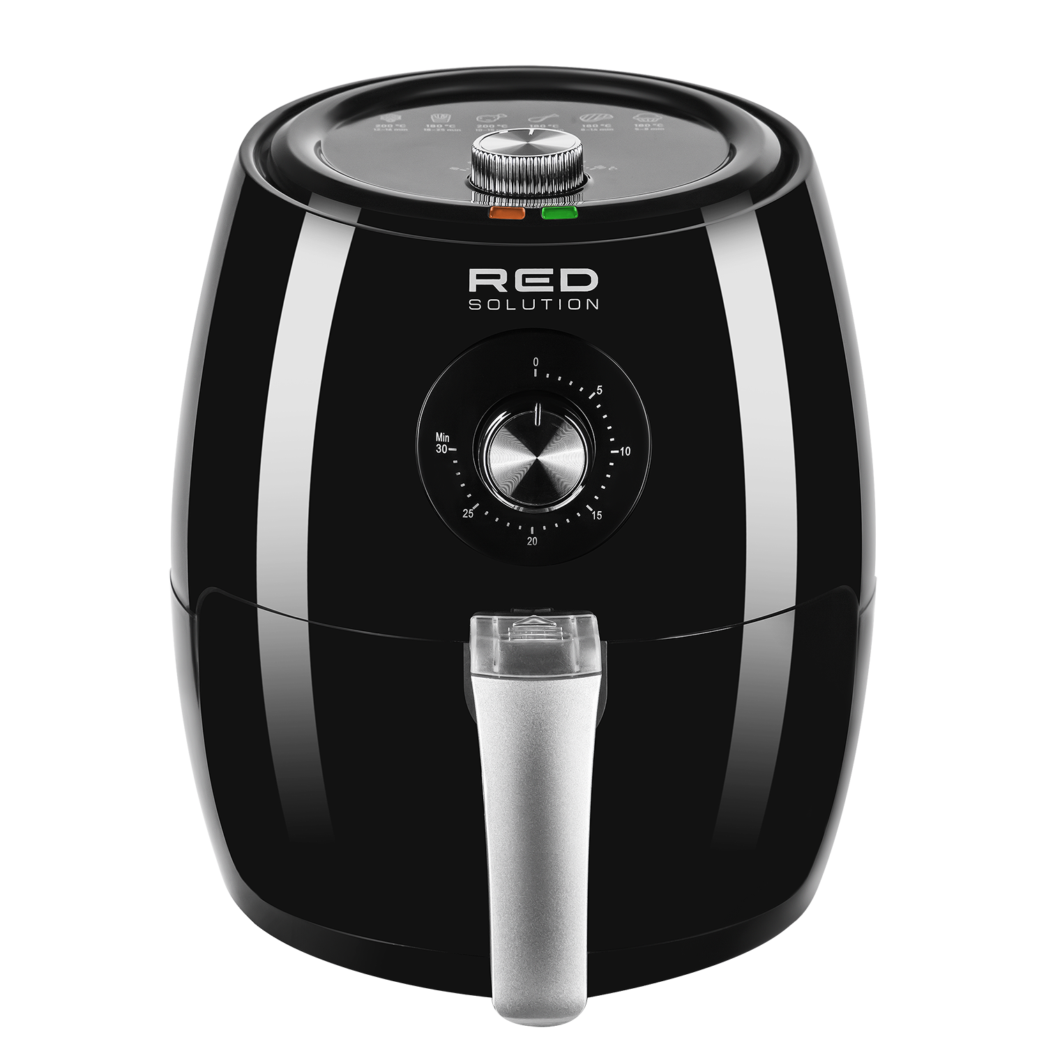 Изображение товара Аэрогриль RED Solution RAG-246 3 л черный с 3 программами и книгой рецептов