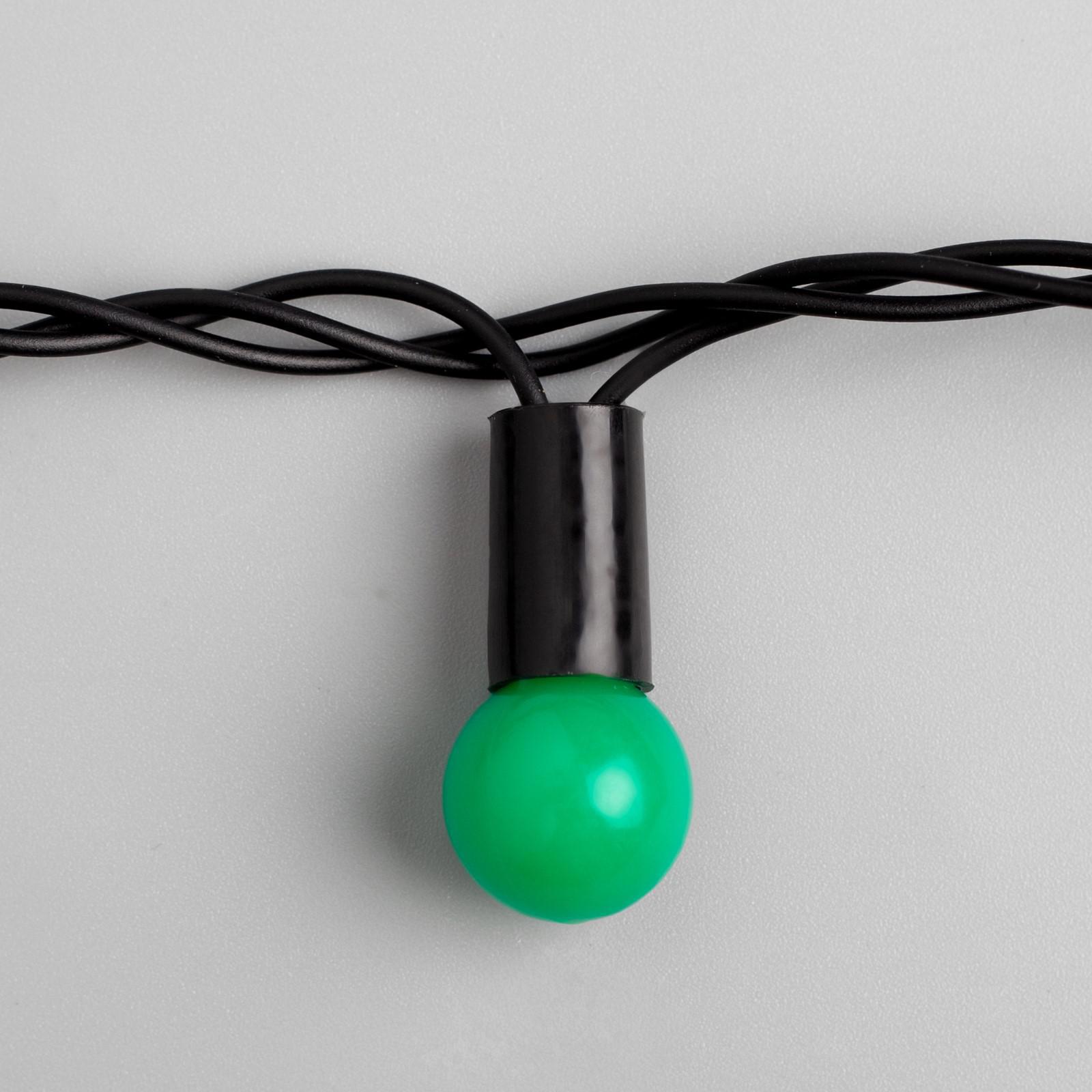 Изображение товара Электрогирлянда универсальная Luazon lighting нить 10 м 100 ламп зеленый 8 режимов работы