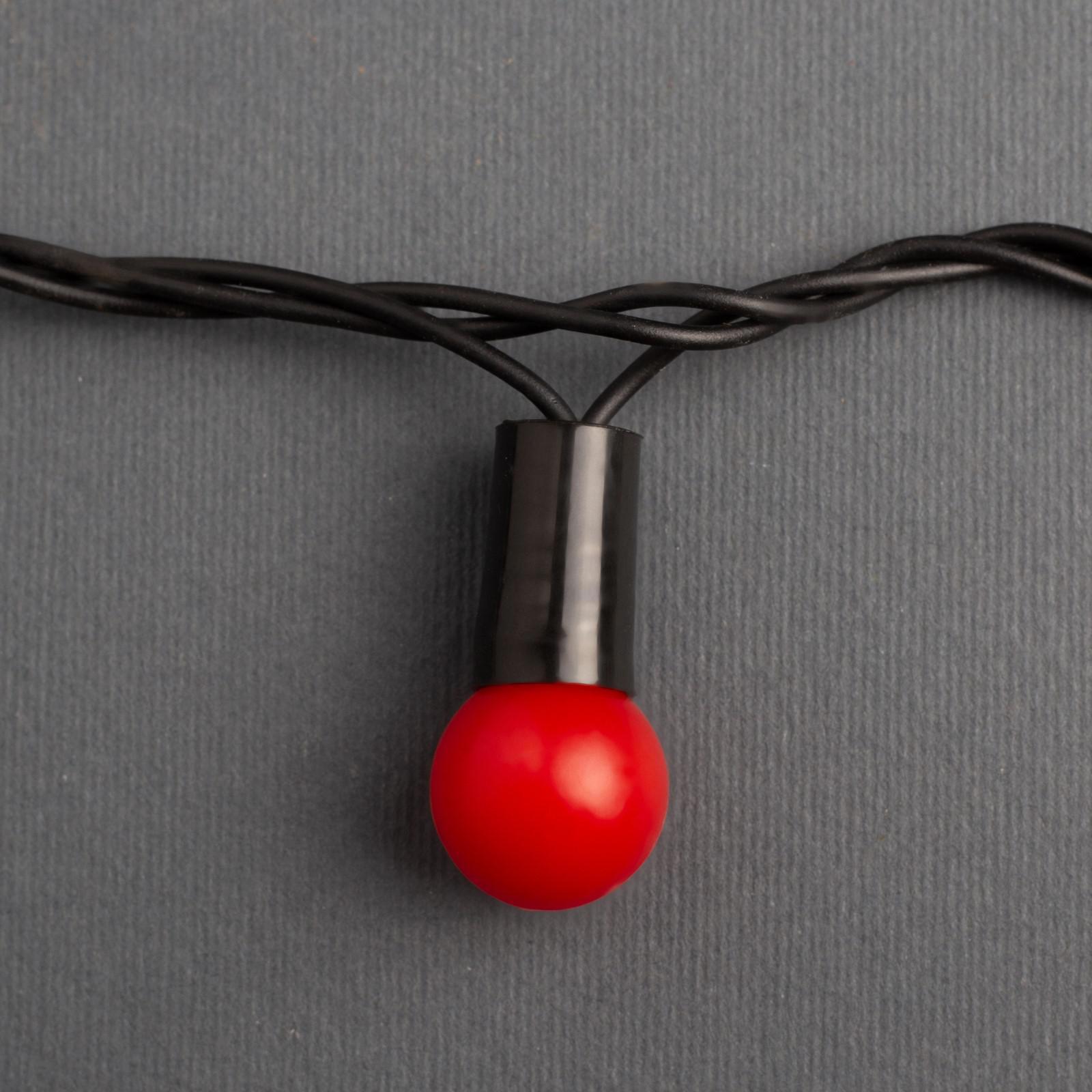 Изображение товара Электрогирлянда универсальная Luazon lighting нить 20 м 200 ламп красный 8 режимов работы