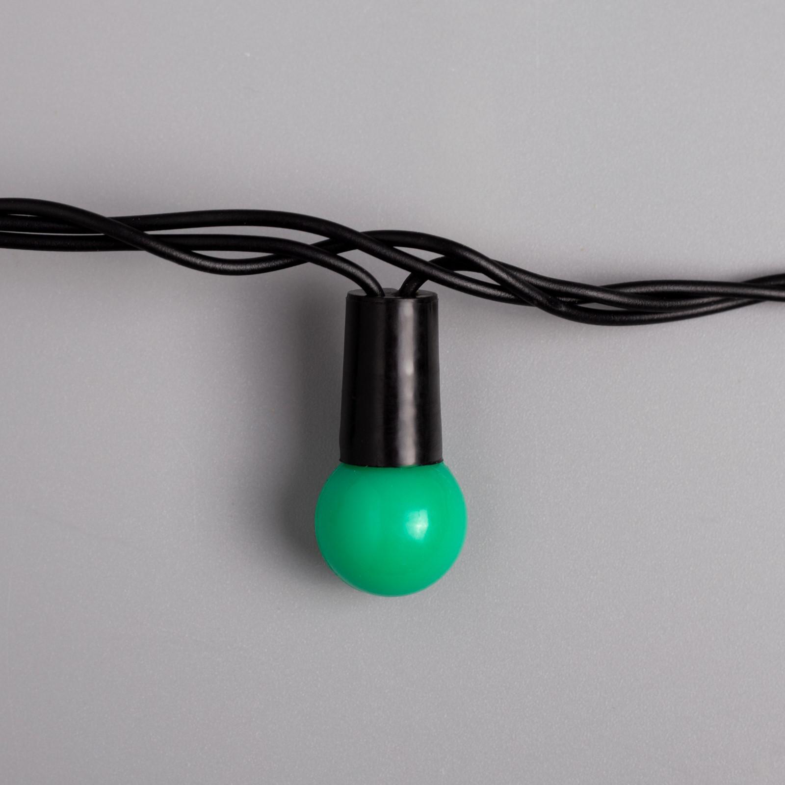 Изображение товара Электрогирлянда универсальная Luazon lighting нить 20 м 200 ламп зеленый 8 режимов работы