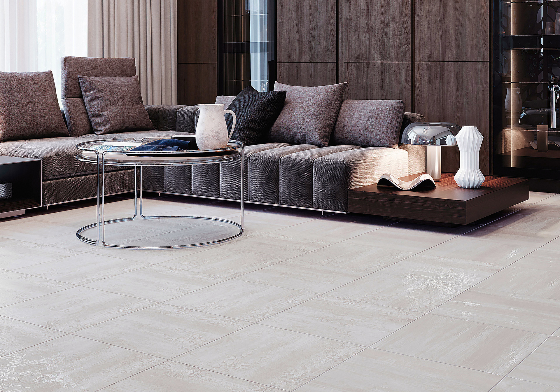 Изображение товара Керамогранит New trend Corfu way graphite 41x41 см матовый Россия