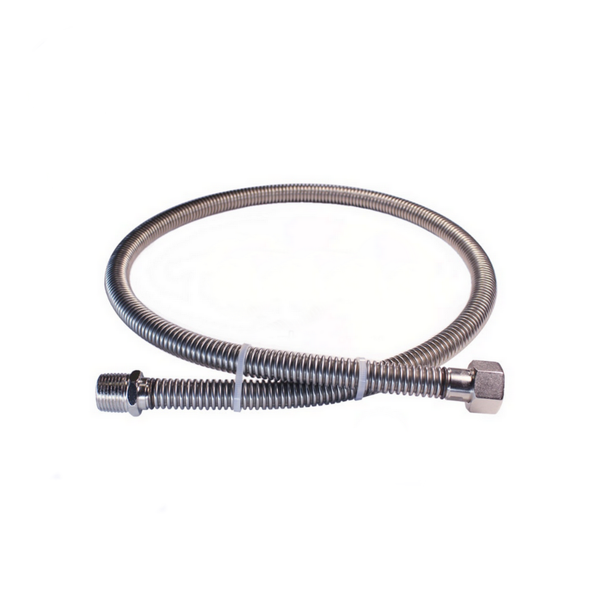 Изображение товара Гибкая газовая подводка сильфонная Aqualink 1/2 50 см нержавеющая сталь