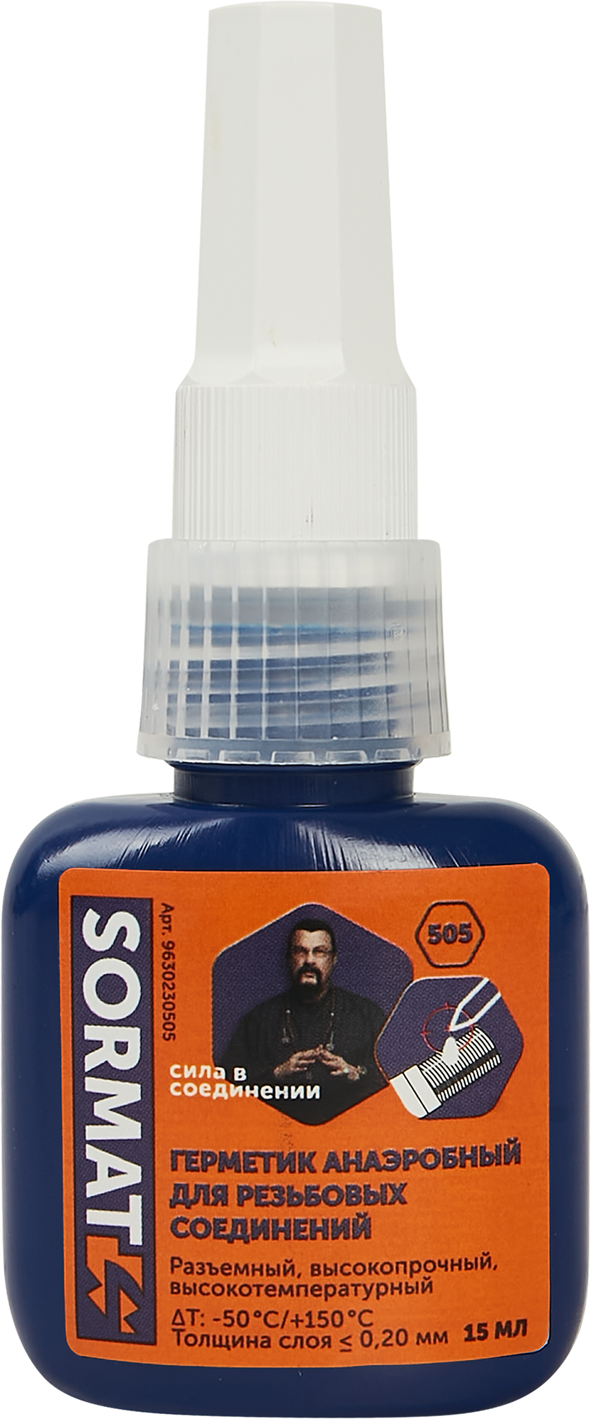 Герметик анаэробный для резьбовых соединений Sormat 505 15 мл