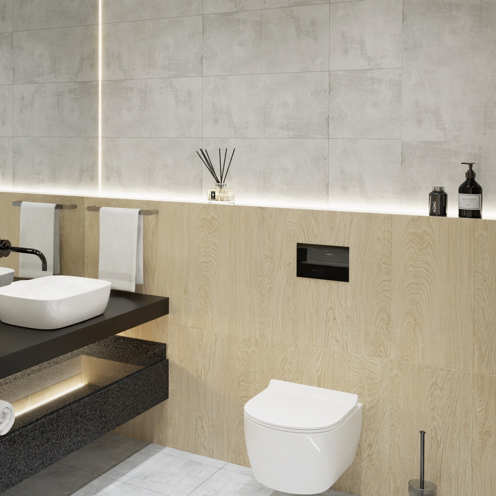 Изображение товара Настенная плитка Axima Орландо 30x60 см в стиле дерева для ванной и кухни