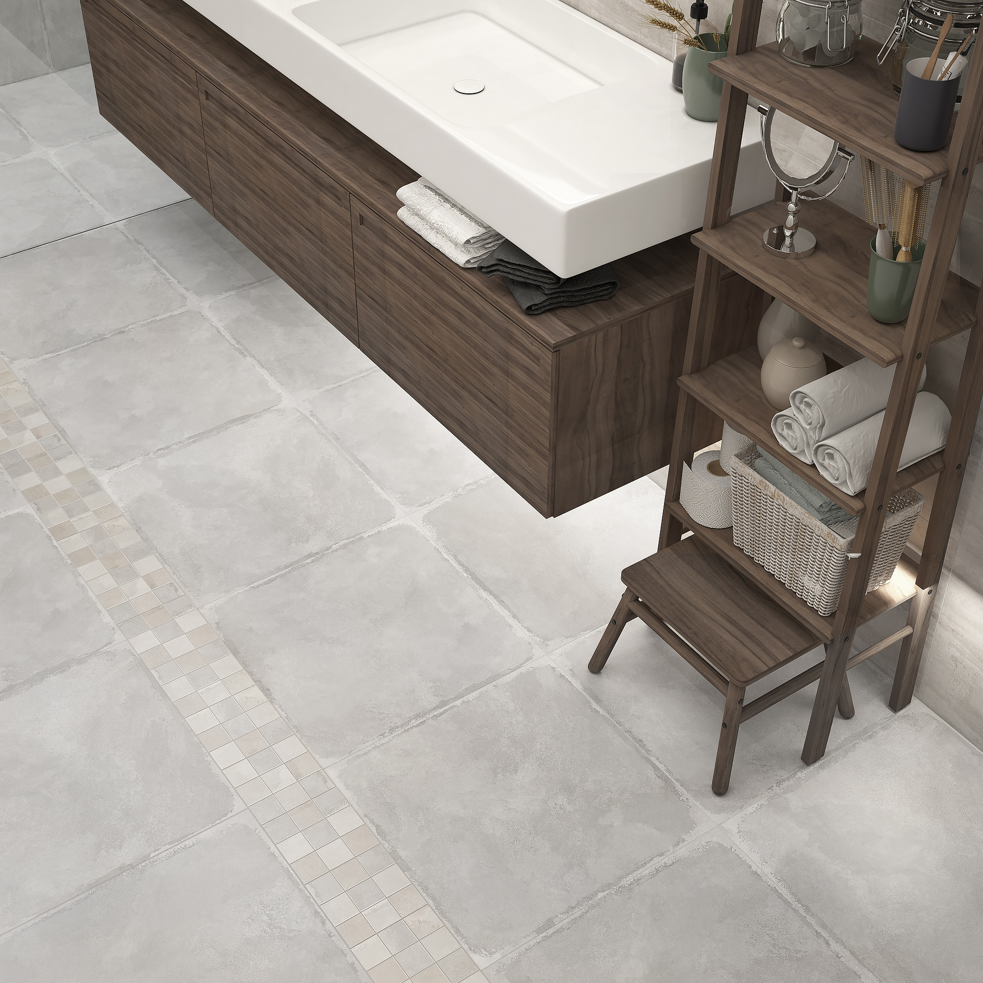 Изображение товара Керамогранит Логос 50x50 см серый 1.25 м² морозостойкий для внутренней и наружной отделки