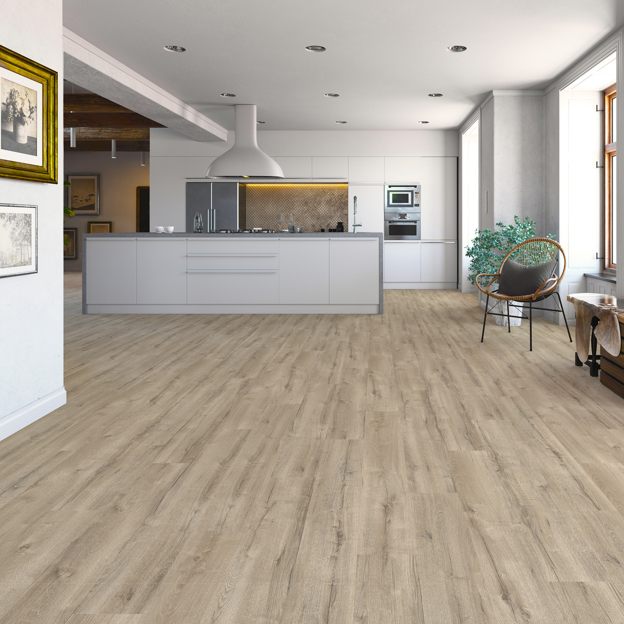 Изображение товара Ламинат Дуб Толиман 33 класс 8 мм 2.131 м²