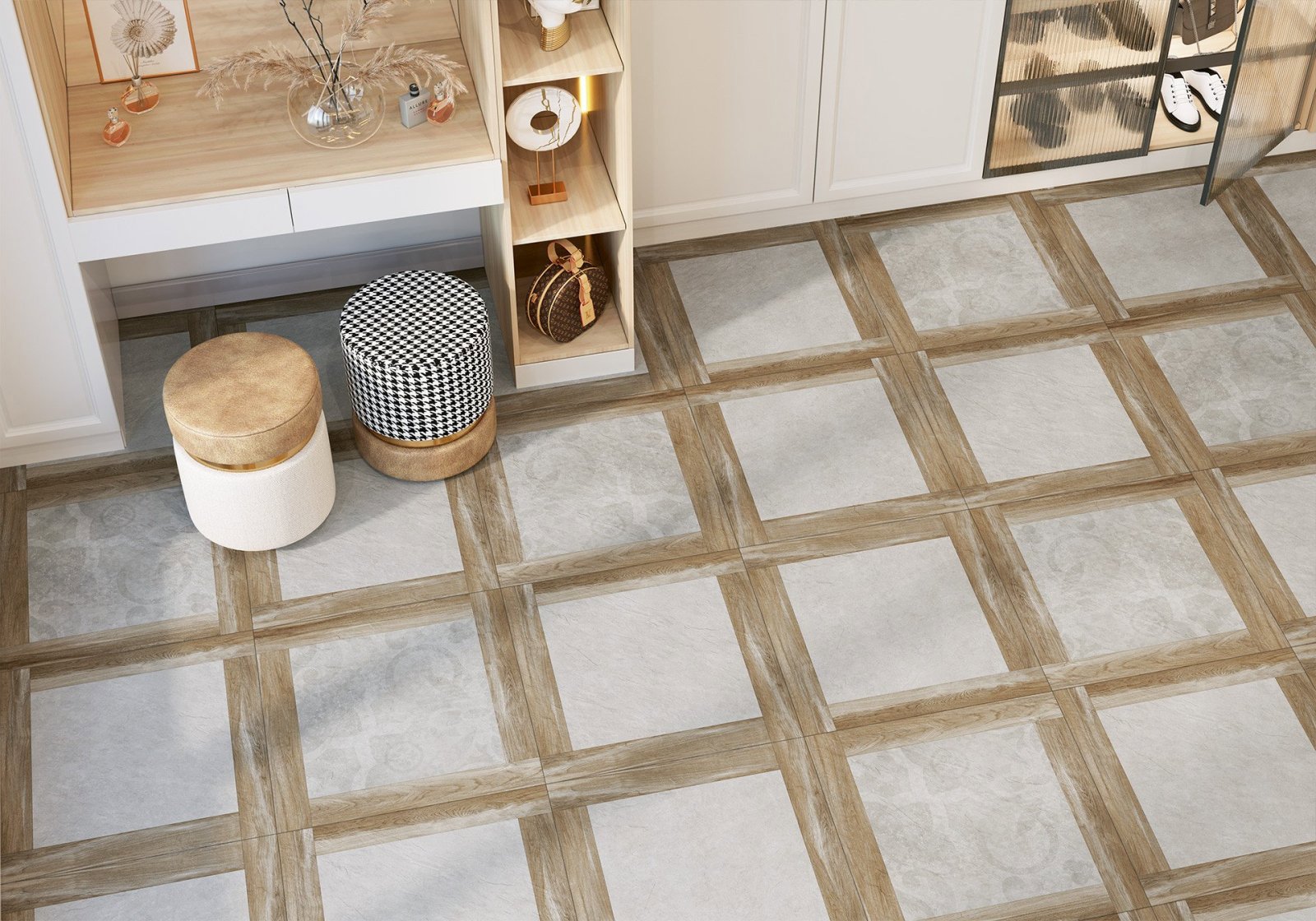 Изображение товара Плитка Alma ceramica GFU04RIC74R 60x60см 1.8 м² цвет бежевый, цена за упаковку