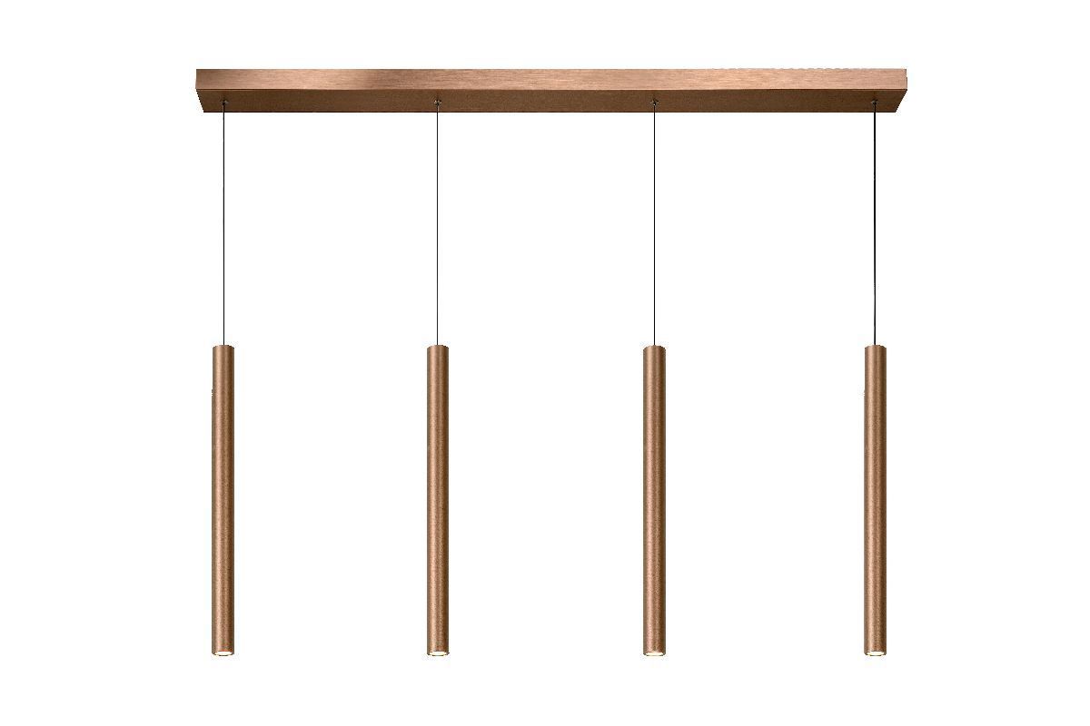 Изображение товара Светильник подвесной светодиодный Lucide 74403_04_97 1.333 м² теплый белый (желтый) свет цвет медь