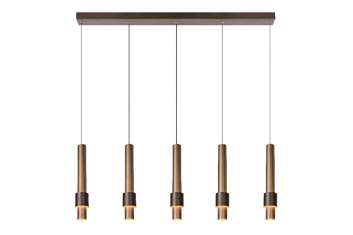 Изображение товара Подвесной светодиодный светильник Lucide 24402 30 96 коричневый 9.167 м²