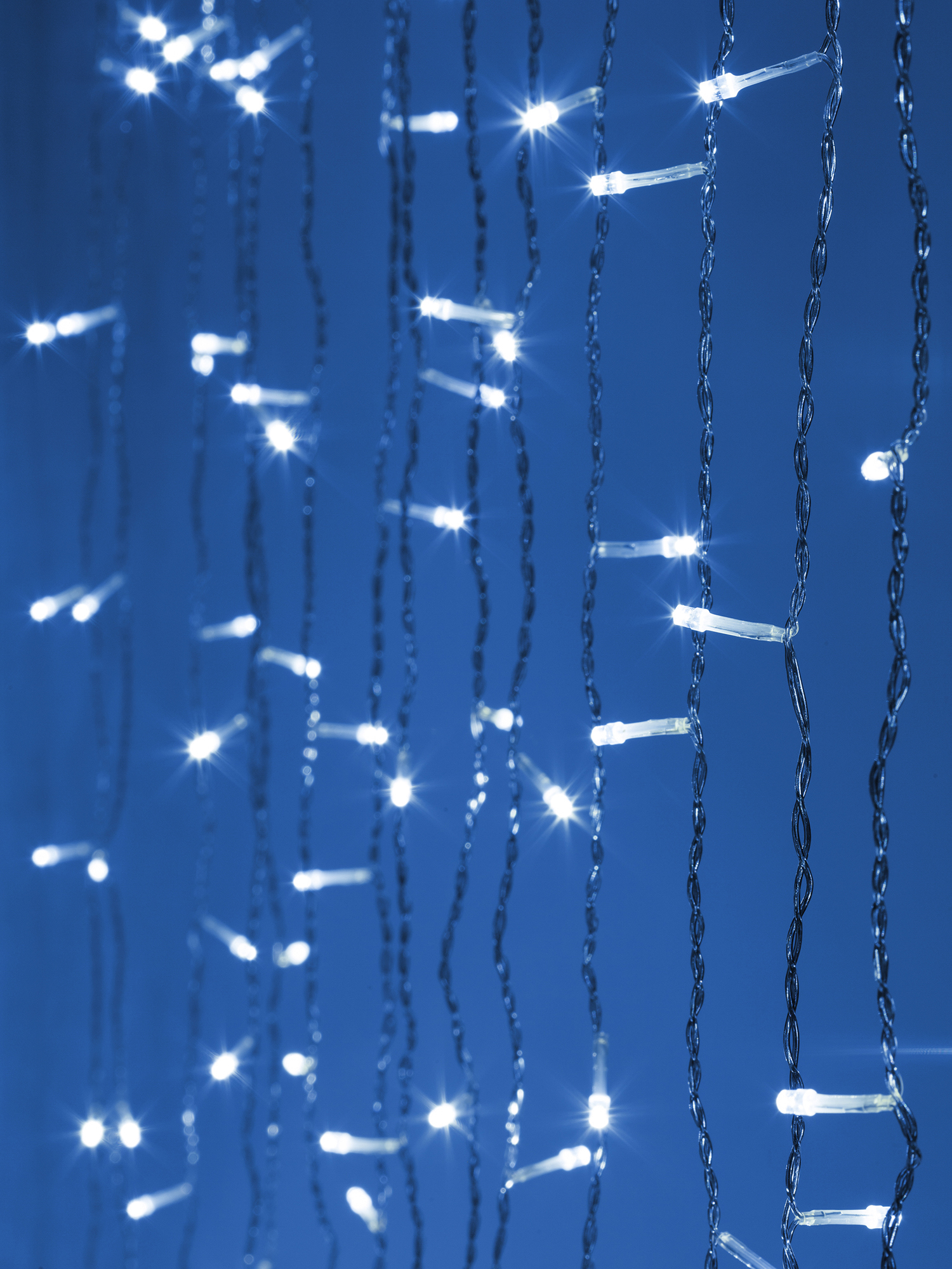 Изображение товара Электрогирлянда комнатная Intro занавес 3x3 м 240 ламп холодный белый 8 режимов