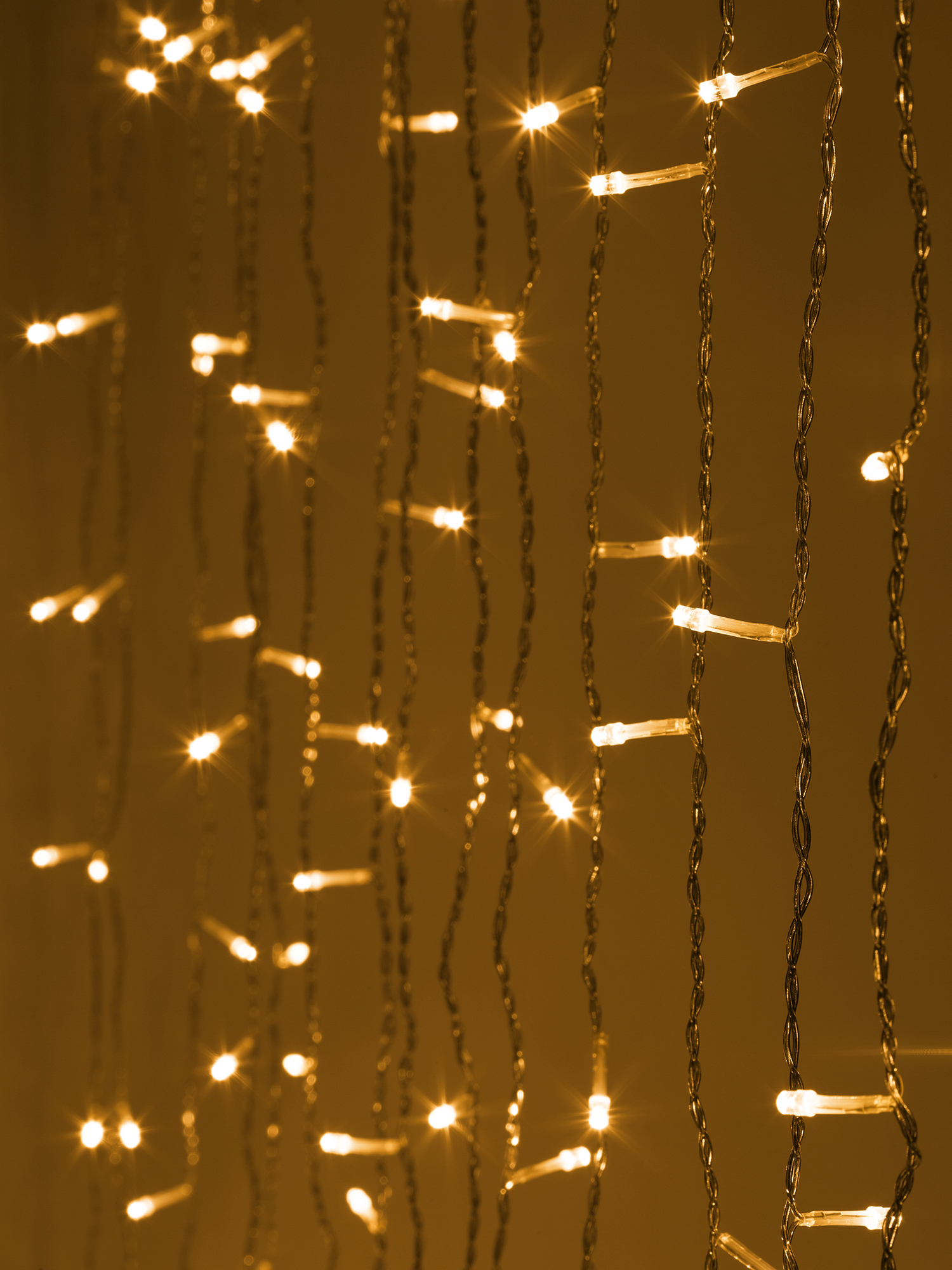 Изображение товара Электрогирлянда занавес 3x3 м 300 светодиодов теплый белый 8 режимов Intro INZL-01Z