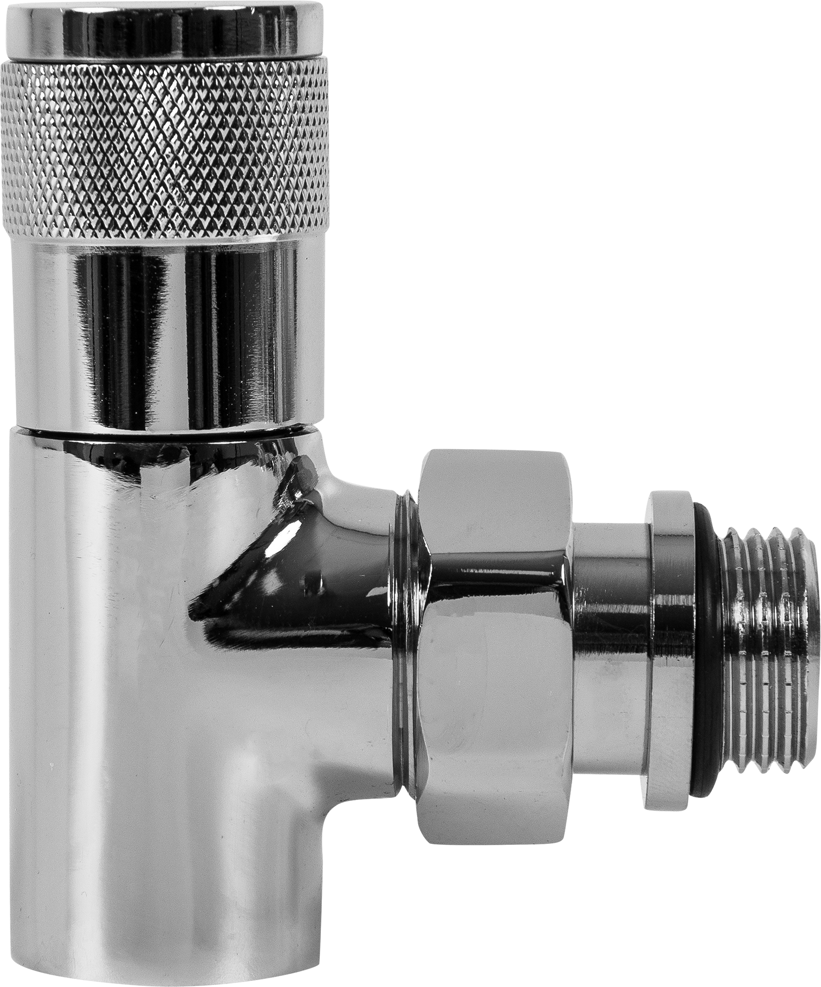 Комплект вентилей для радиатора угловой Royal Thermo Piano 1/2" латунь - 2