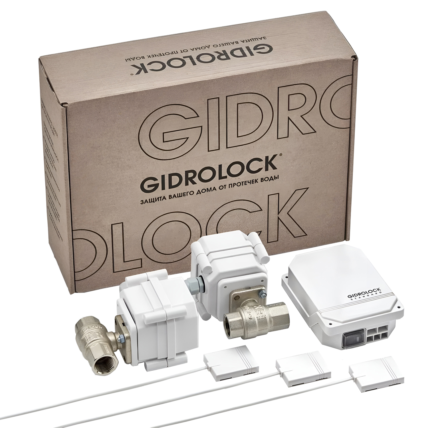 Изображение товара Комплект защиты от протечек воды Gidrolock Standard G-Lock 1/2" 134438